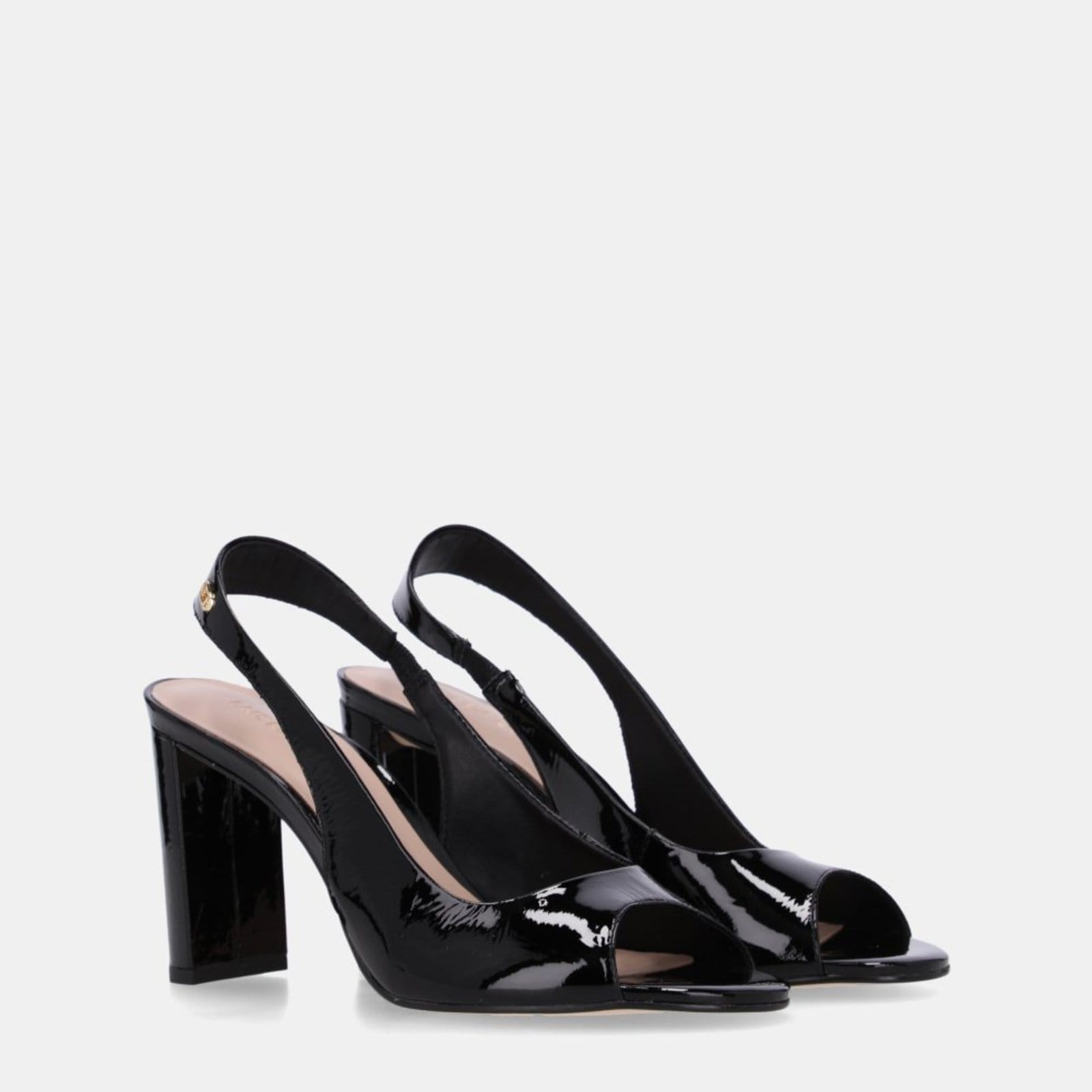 Vista 2 Sandália de Salto Luz da Lua - 80380030 Luz Da Lua Luz Da Lua preto