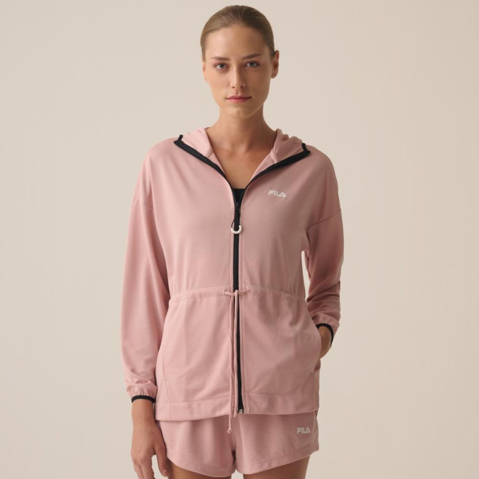 Jaqueta Fila Mix Mesh Flow Feminina