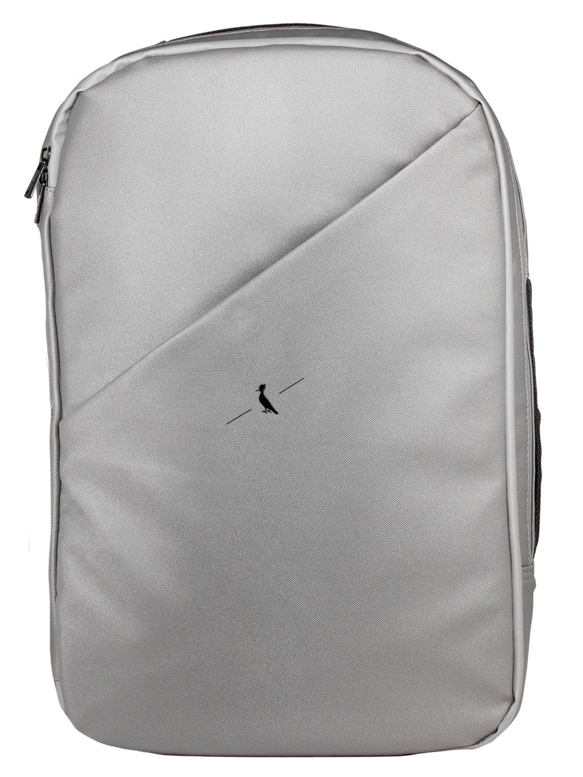 Vista principal Mochila Reserva Go Office Executiva Moderna Confortável Resistente Office RESERVA GO cinza