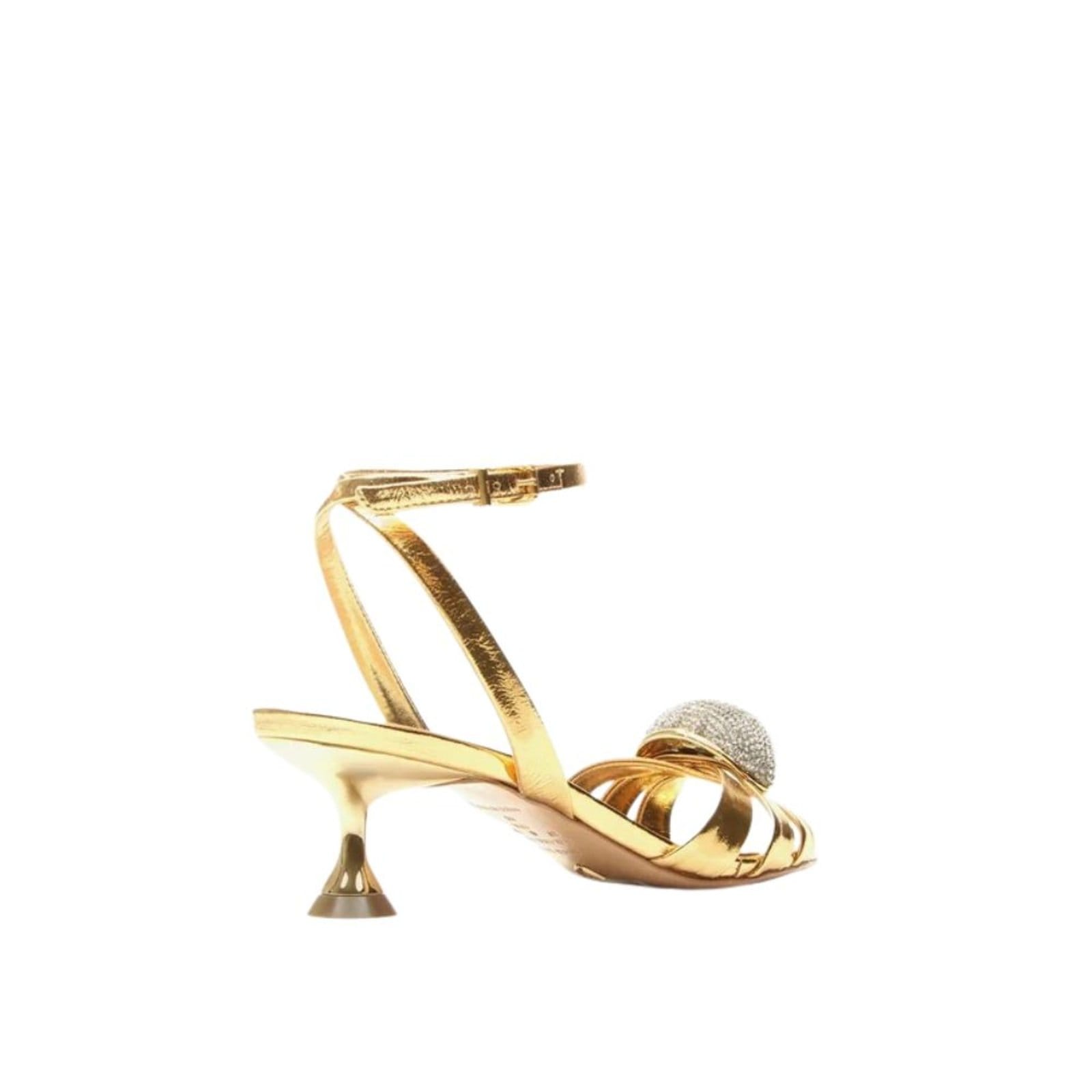 Vista 2 Sandália Vicenza Stellar Salto Médio Vicenza dourado