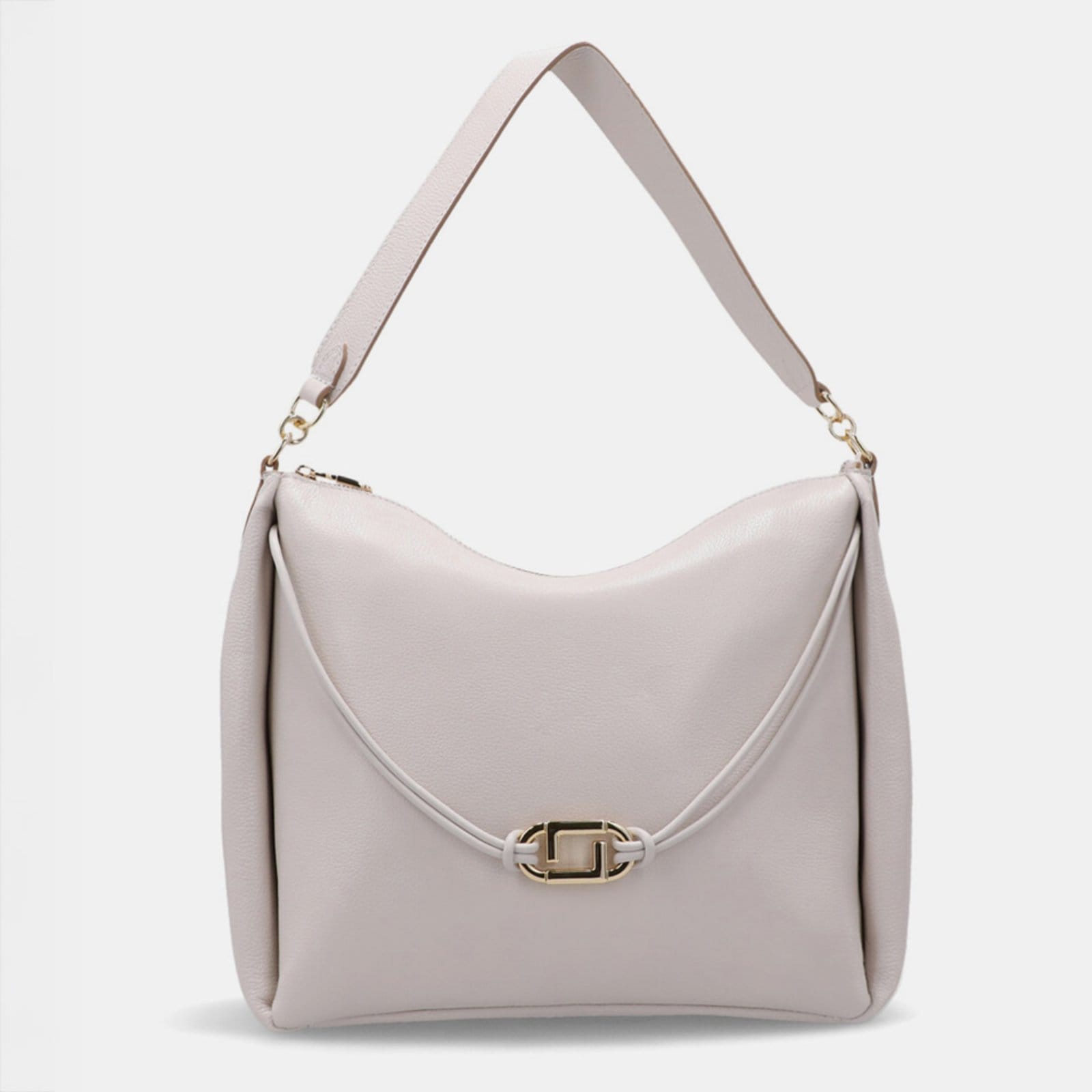 Bolsa Hobo Grande New Ridge - 2000523 Luz Da Lua Off-white