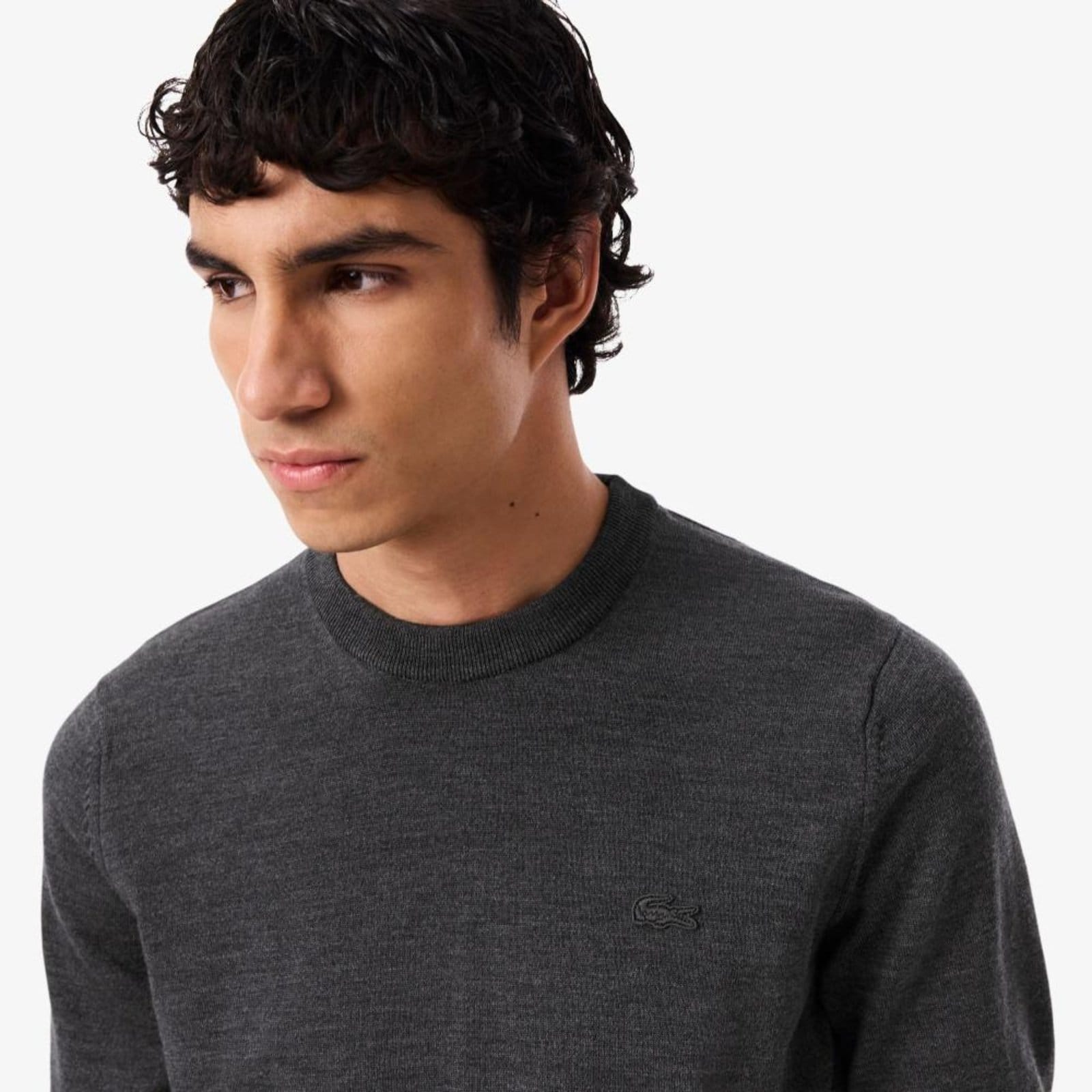 Suéter de Gola Redonda de Lã Merino - 2