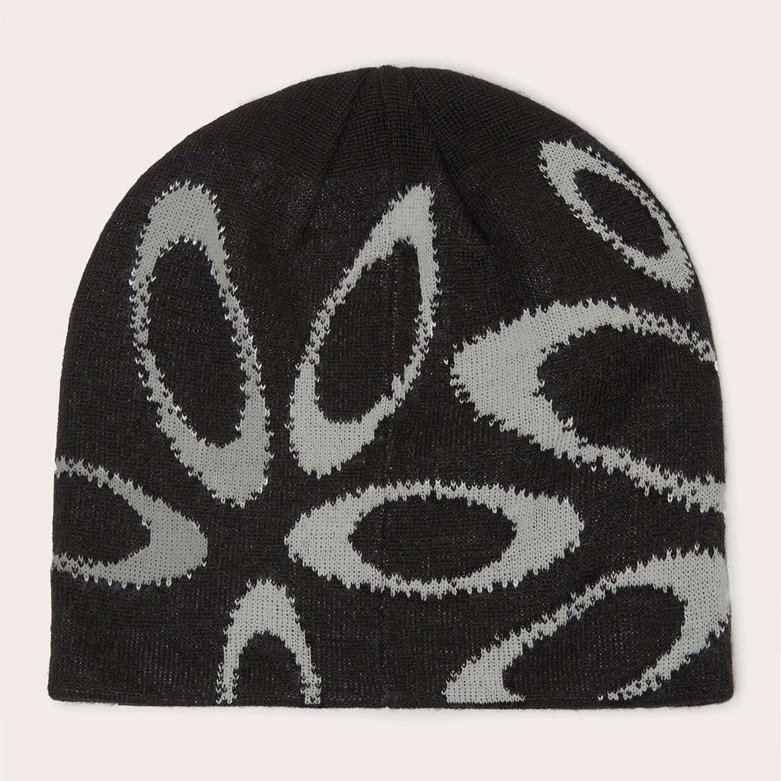 Vista 2 Gorro Oakley Ellipse Graphic Beanie Black/Grey Oakley preto black