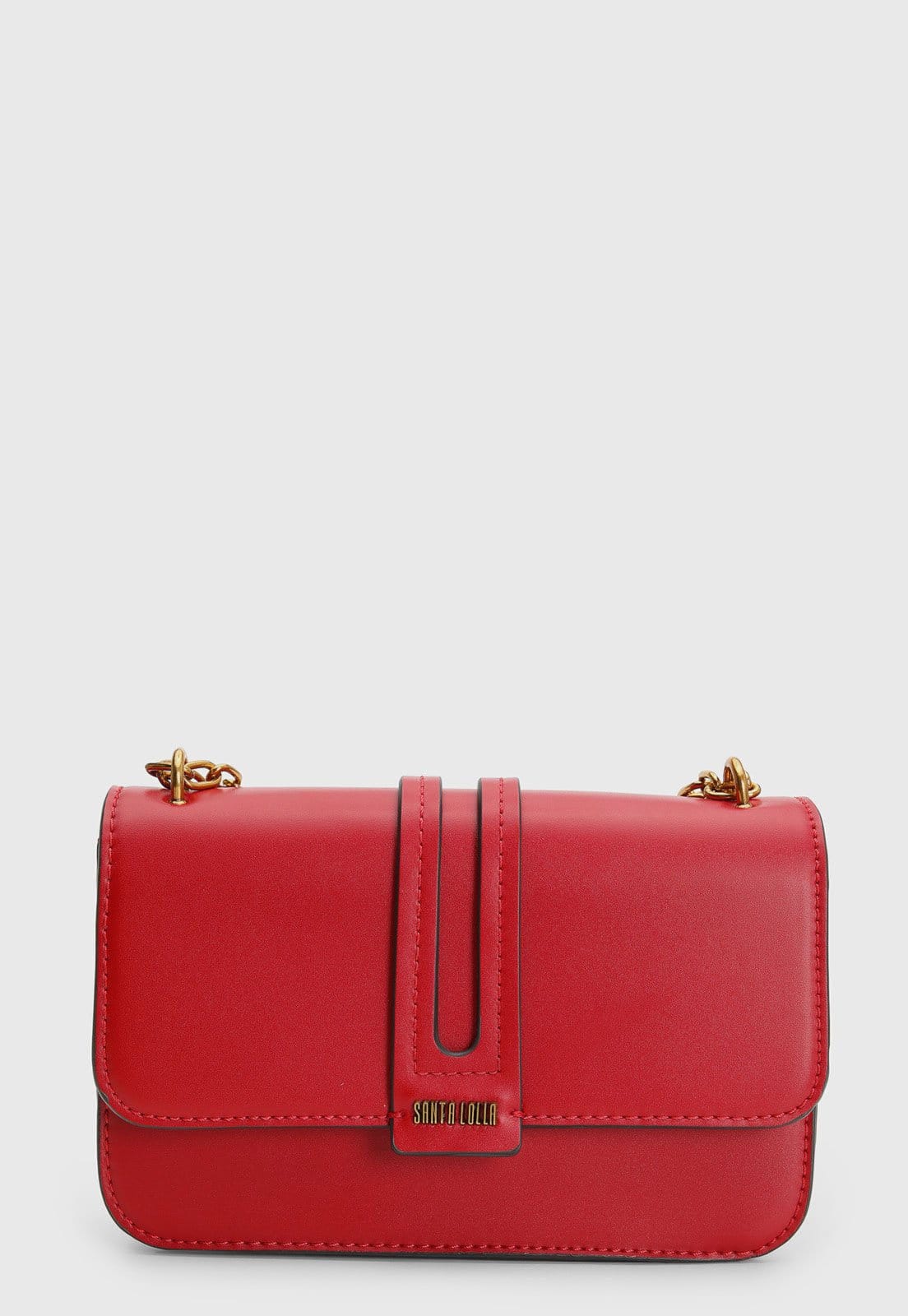 Vista 2 Bolsa Feminina Santa Lolla Corrente Vermelha Santa Lolla vermelho