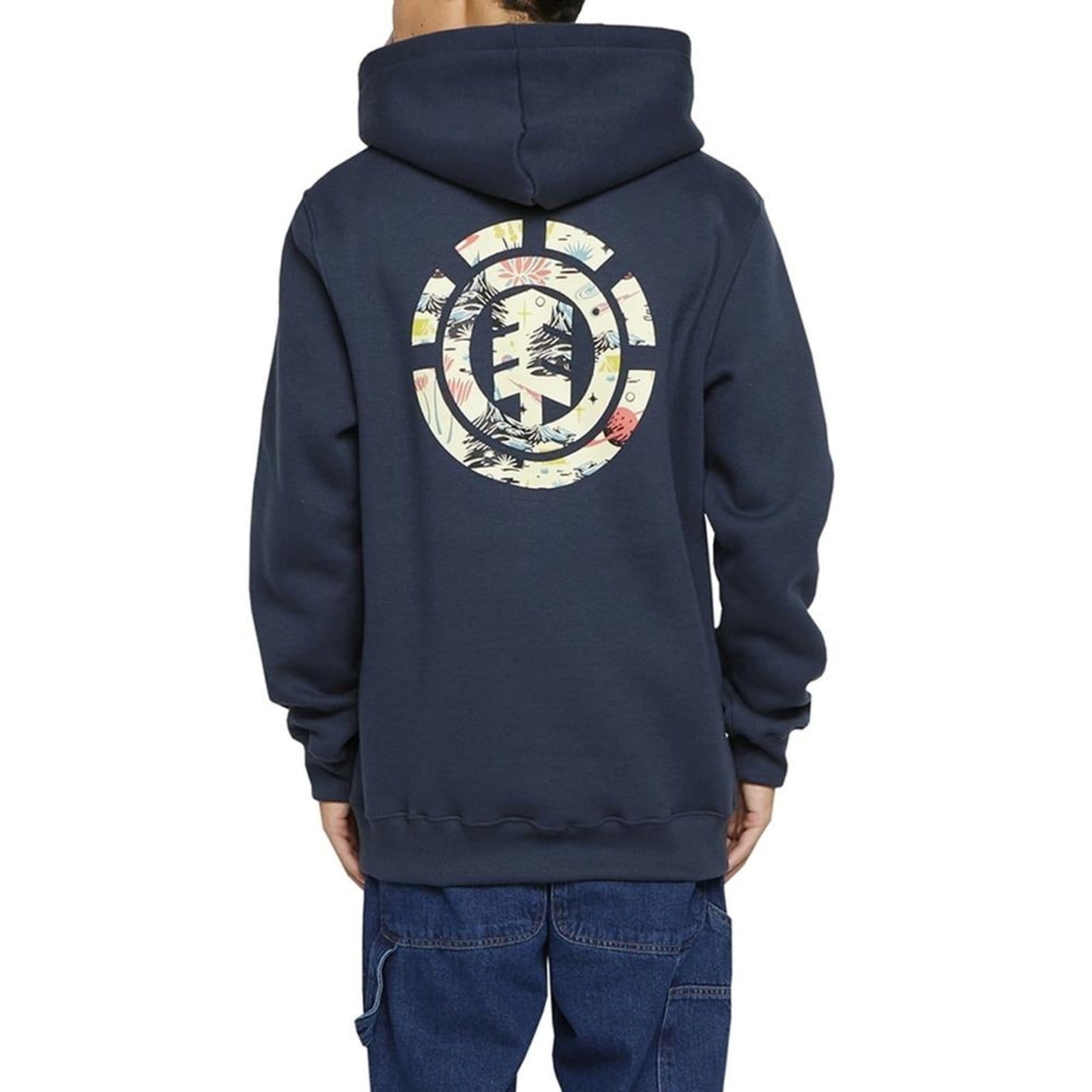 Vista 2 Moletom Element Canguru Saturn Full 305 WT24 Marinho Element azul marinho