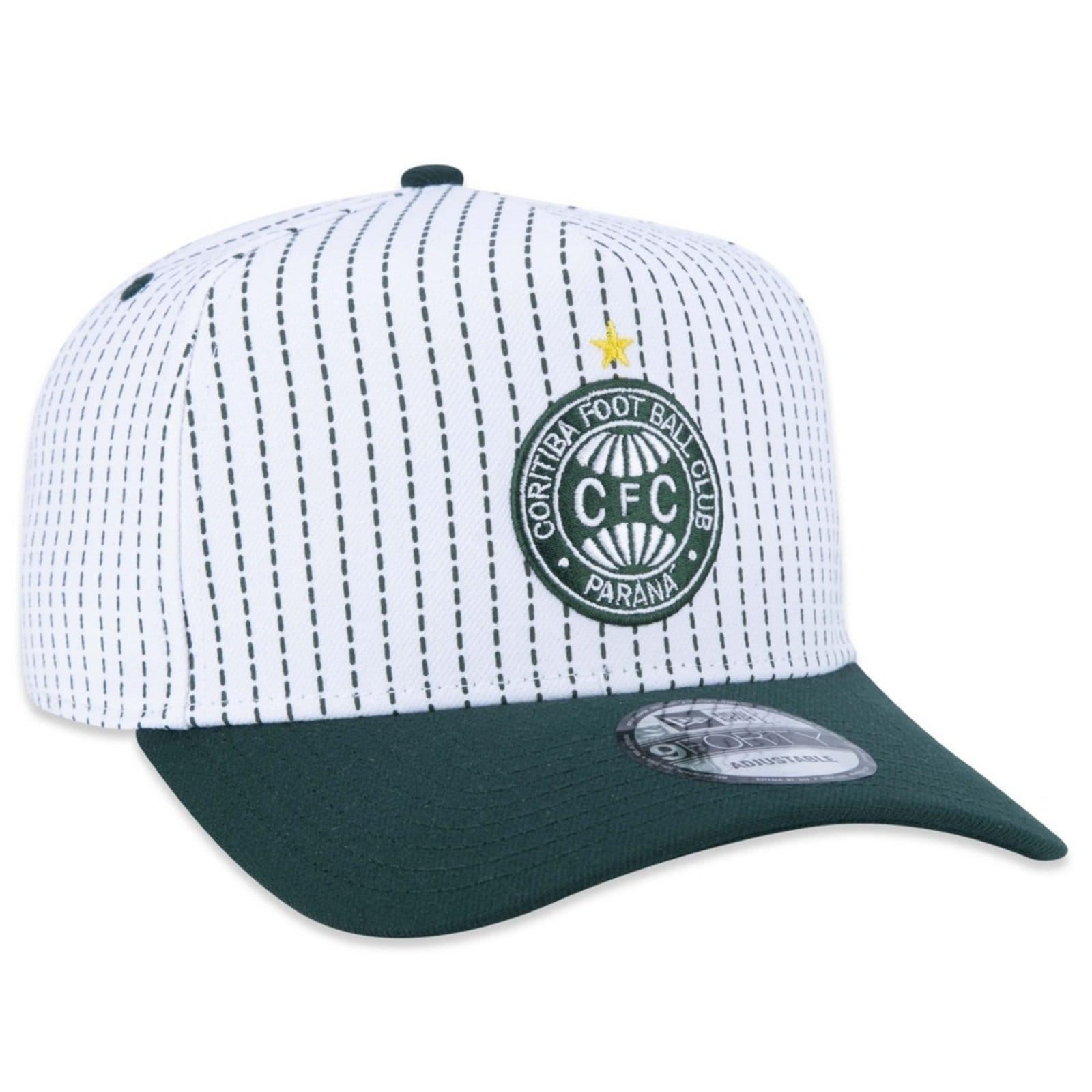 Vista 2 Boné New Era 9forty A-frame Snapback Coritiba new era branco