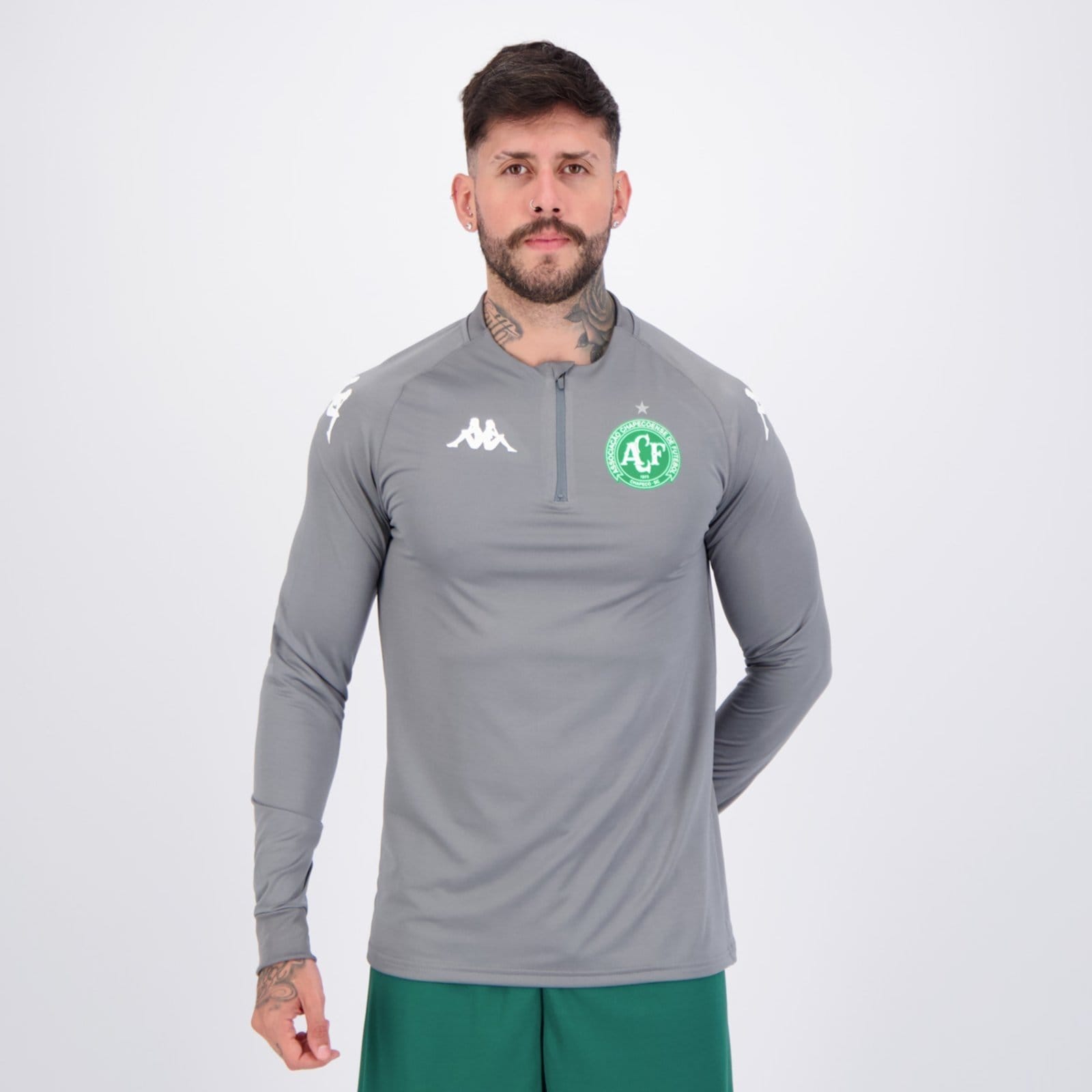 Blusão Kappa Chapecoense 2025 Goleiro Treino