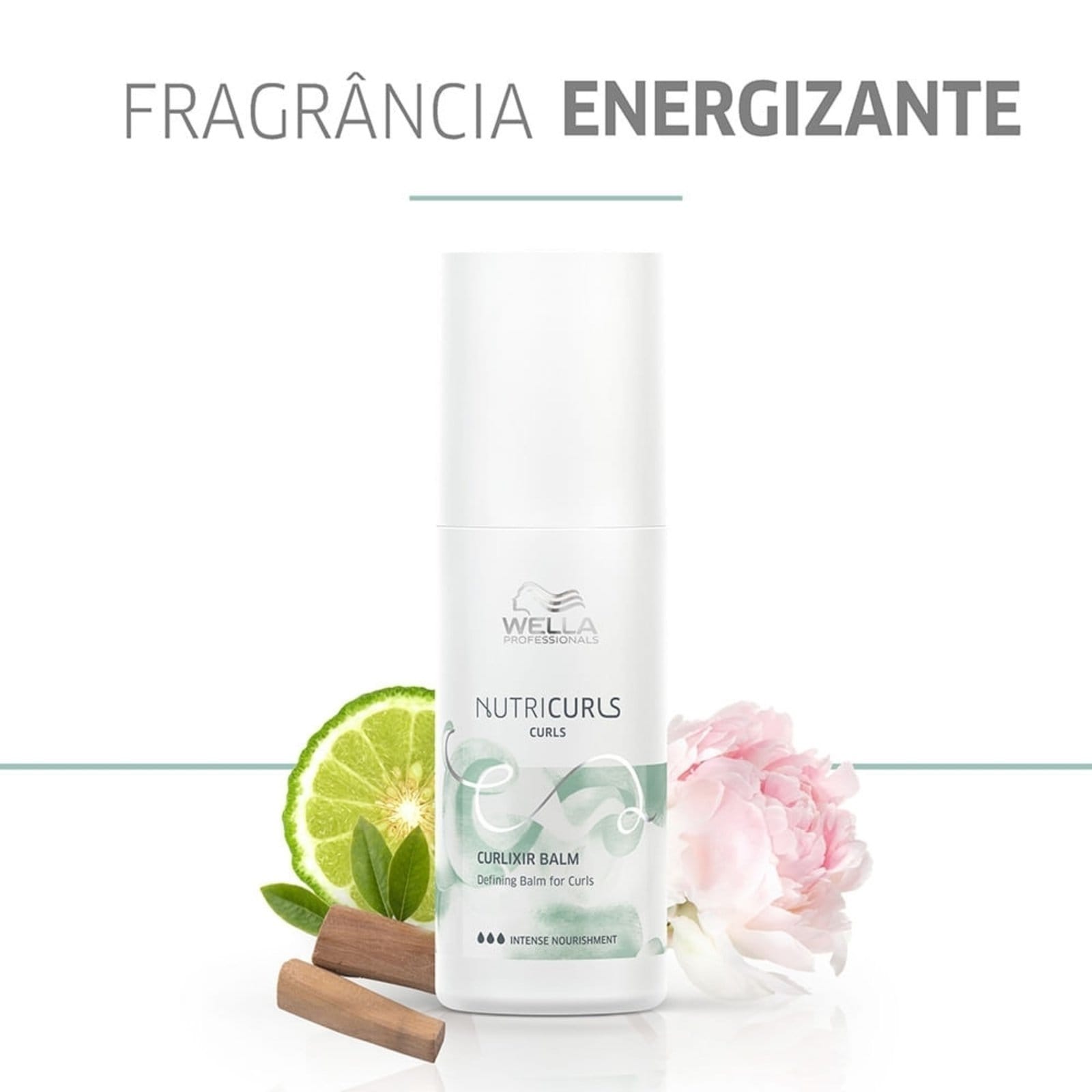 Vista 2 Wella Professionals NutriCurls - Shampoo Micelar 1L WELLA PROFESSIONALS multicolorido