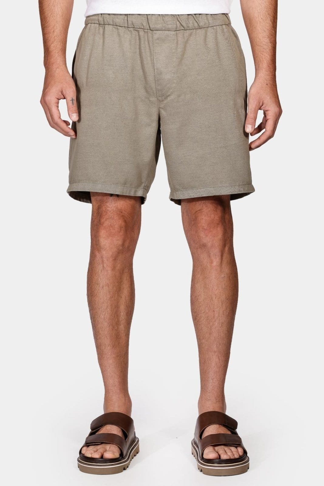 Bermuda Aramis Elástico Mou Verde Militar