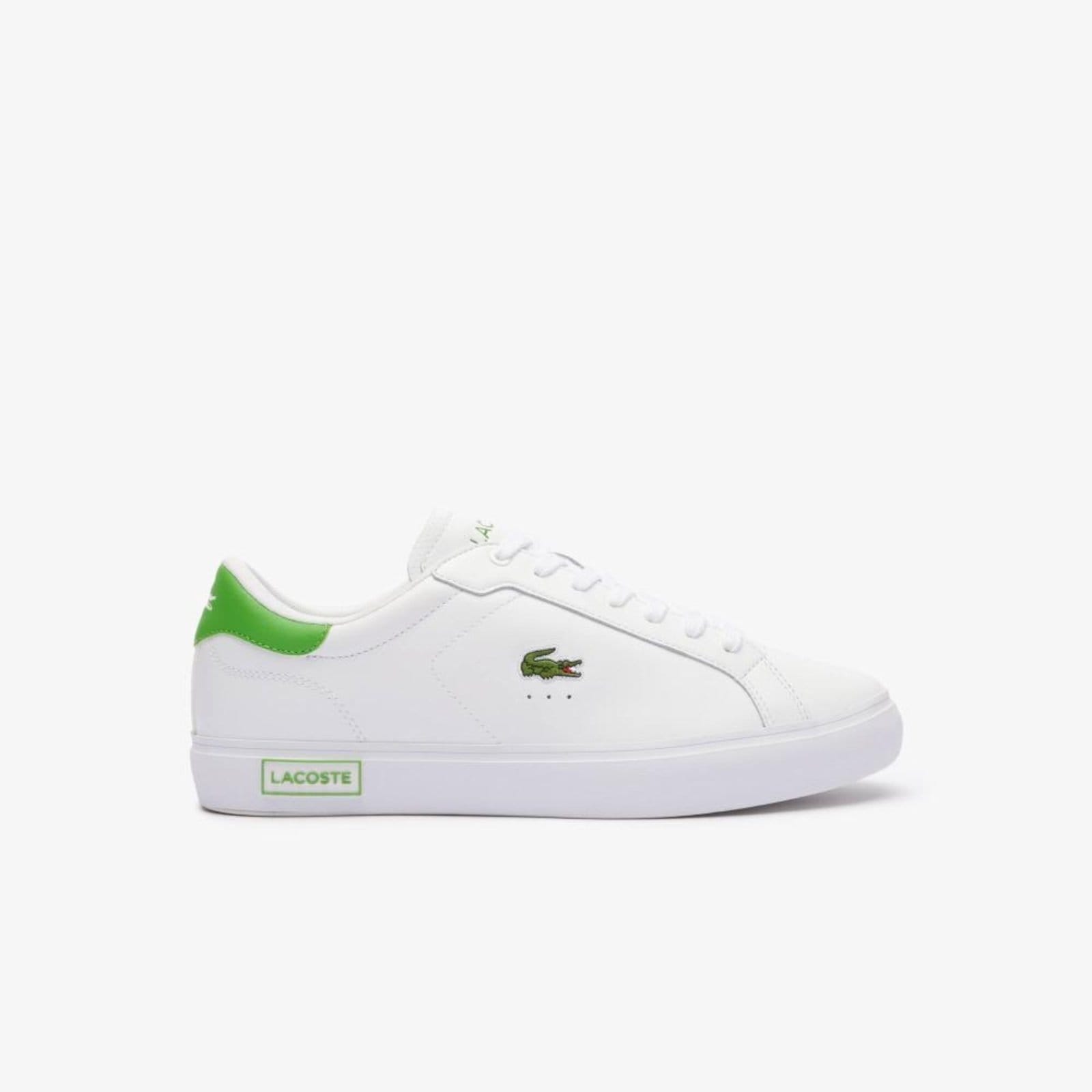 Tênis de couro masculino Lacoste PowerCourt