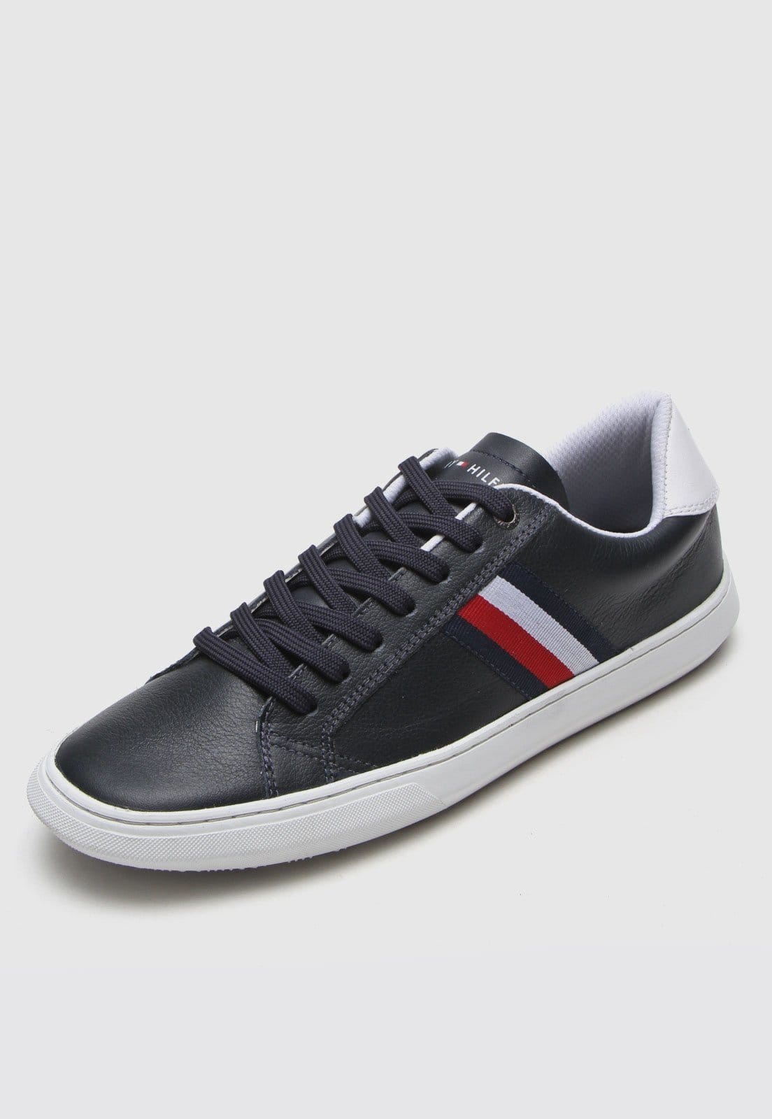 Vista 2 Tênis Tommy Hilfiger Daniel Azul-Marinho Tommy Hilfiger azul marinho