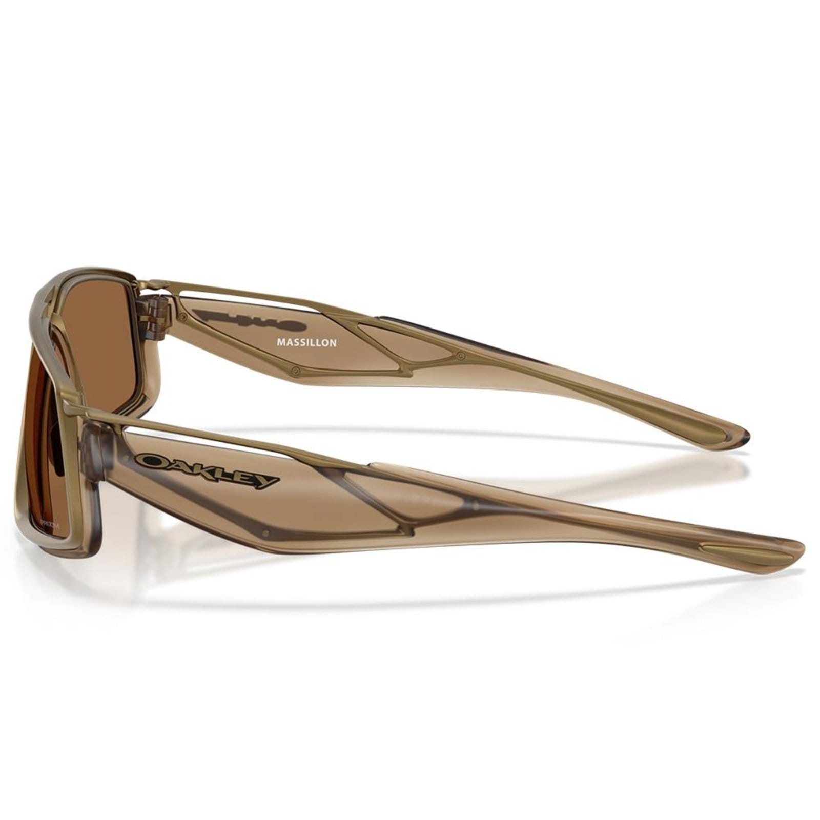 Vista 2 Óculos de Sol Oakley Massillon Matte Brown Smoke 0361 Oakley marrom brown