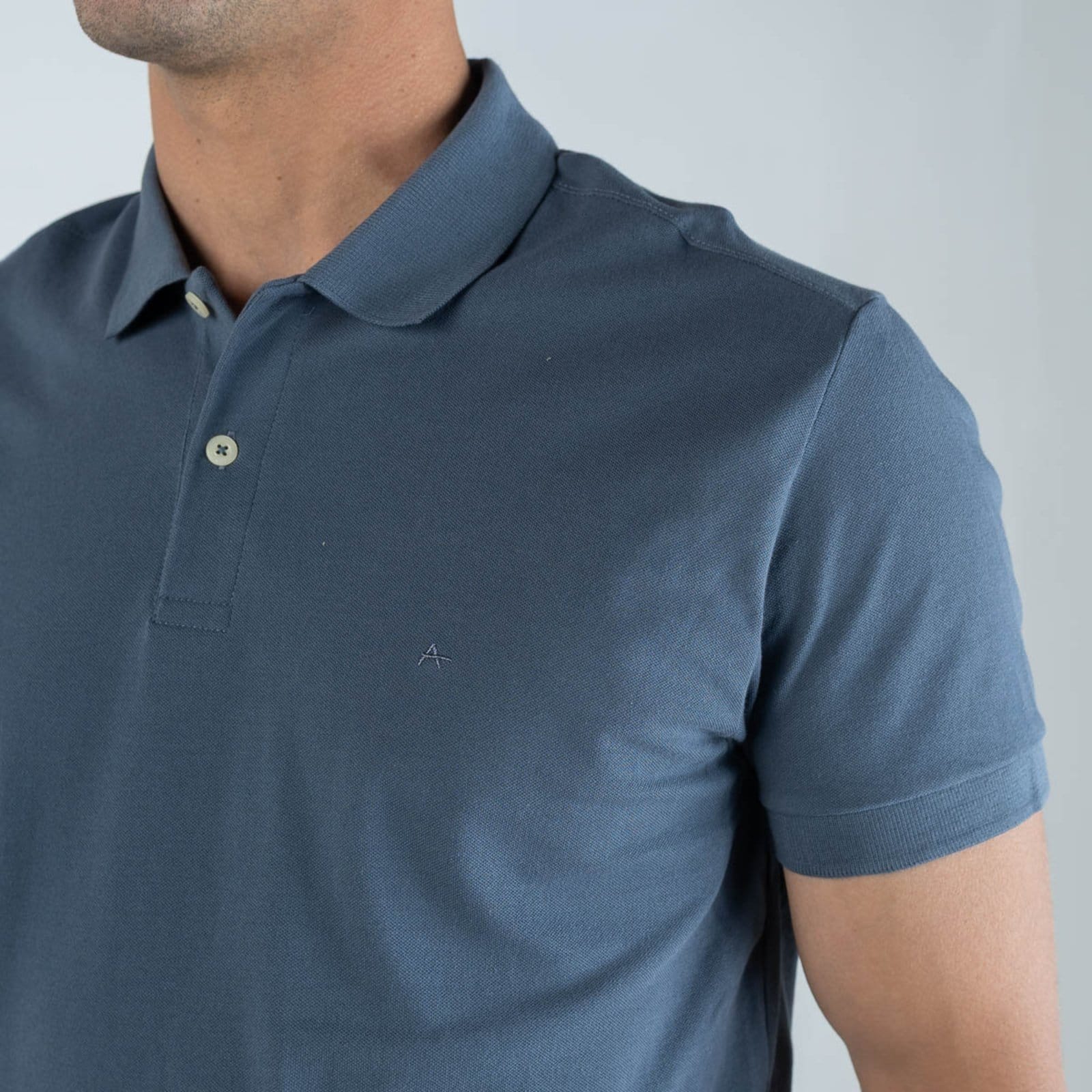 Vista 2 Camisa Polo Aramis Básica Navy Aramis azul