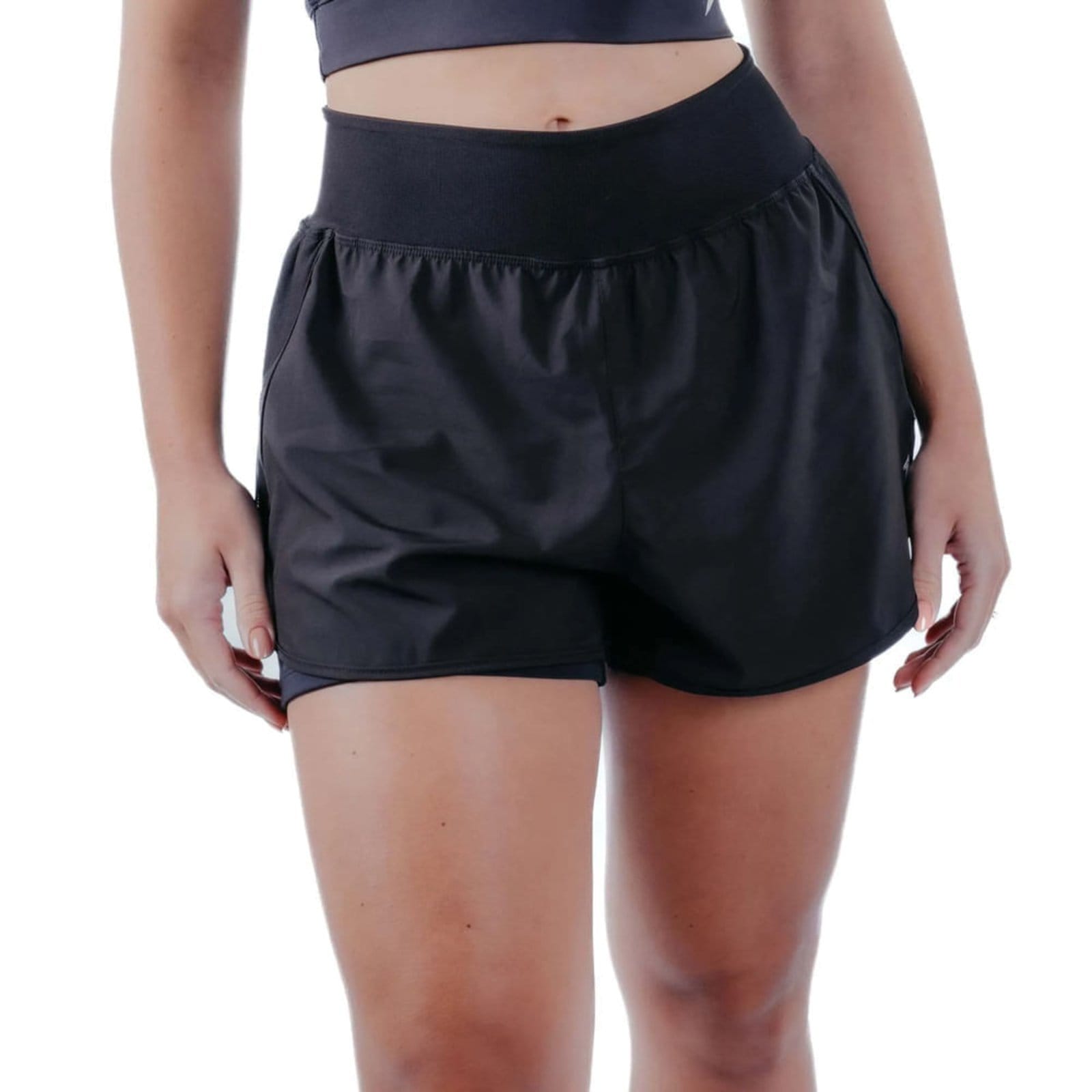 Short Feminino Poker Duplo Runner Sunset