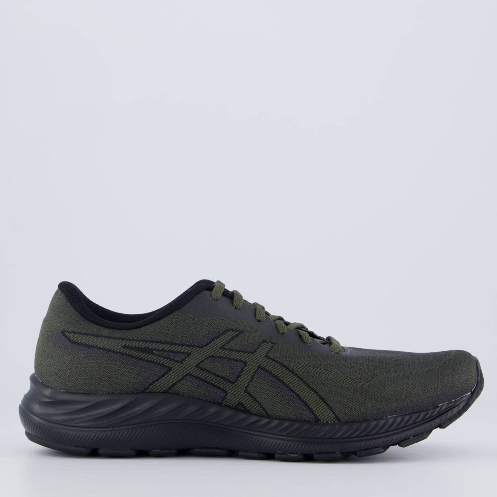 Vista principal Tênis Asics Ugoki e Preto ASICS verde