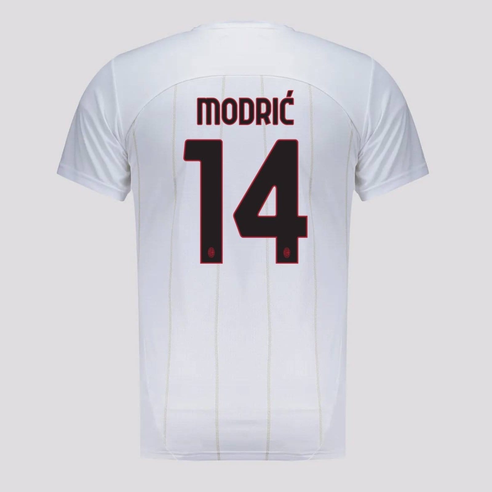 Camisa Puma Milan Pré-Jogo 2025 Branca 14 Modric