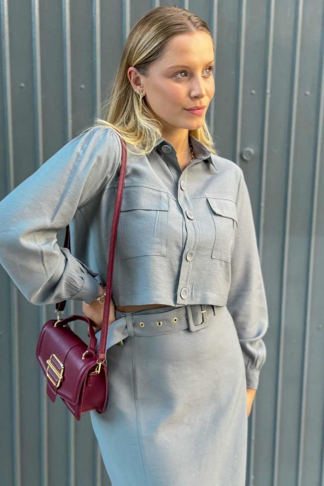 Camisa Vanibele Cropped