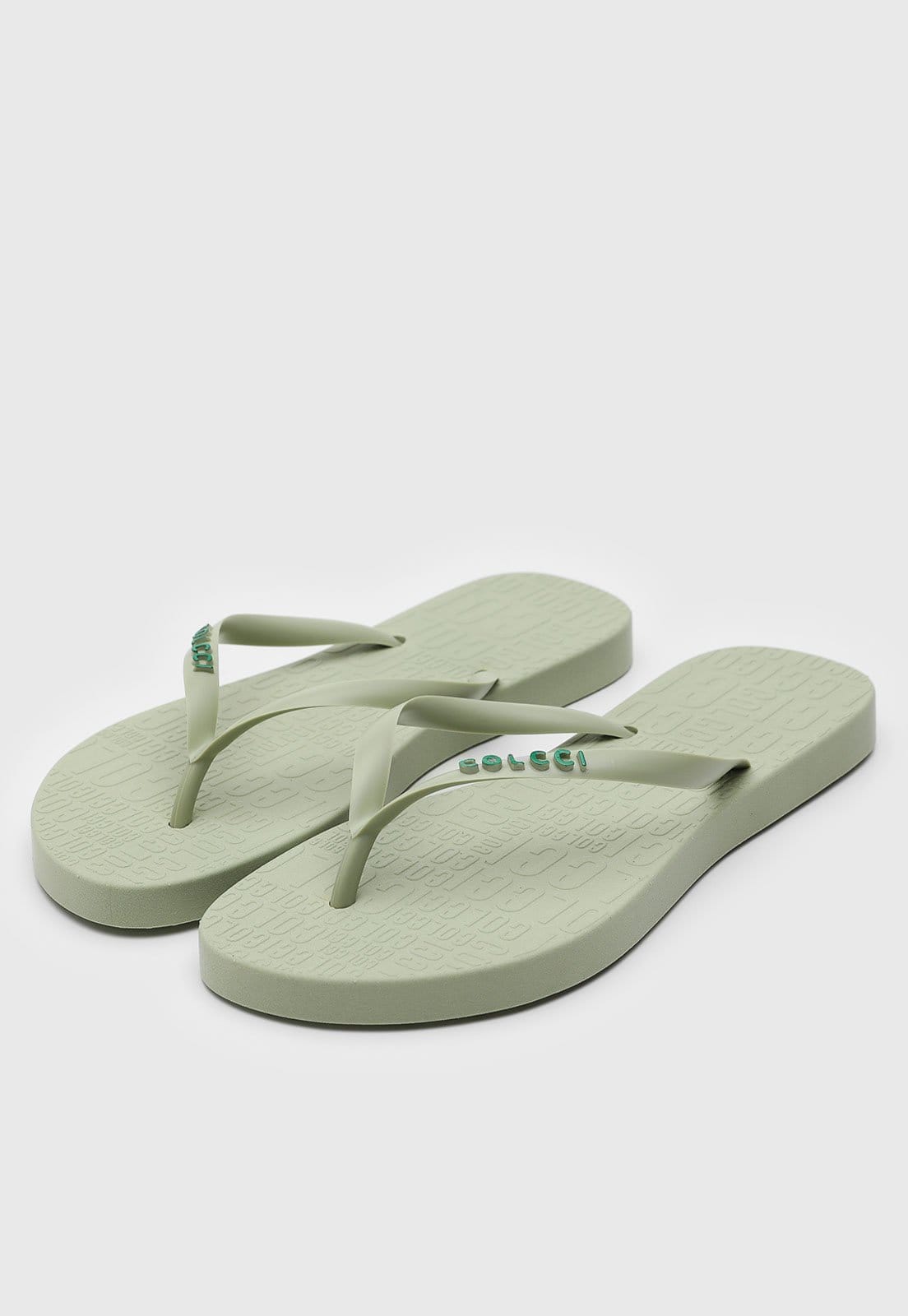 Vista 2 Chinelo Colcci Dedo Colcci verde