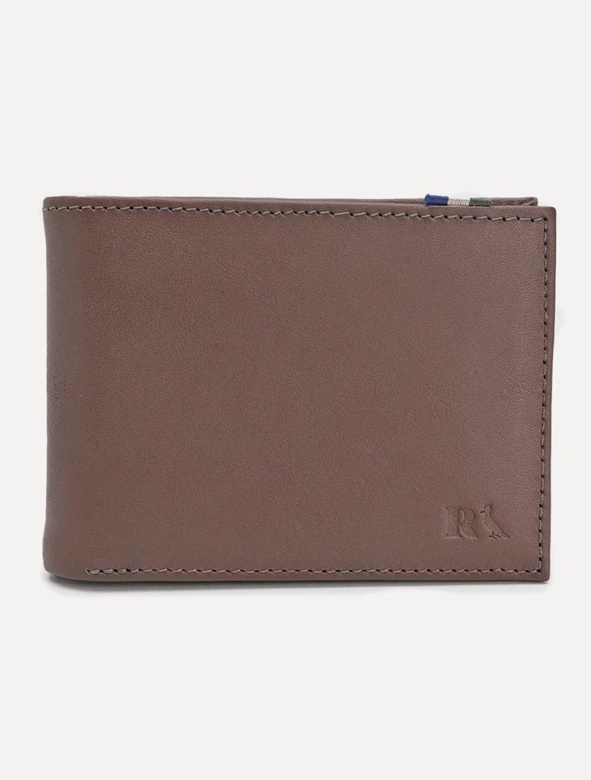 Vista principal Carteira Reserva Masculina Couro Columbia Reserva marrom