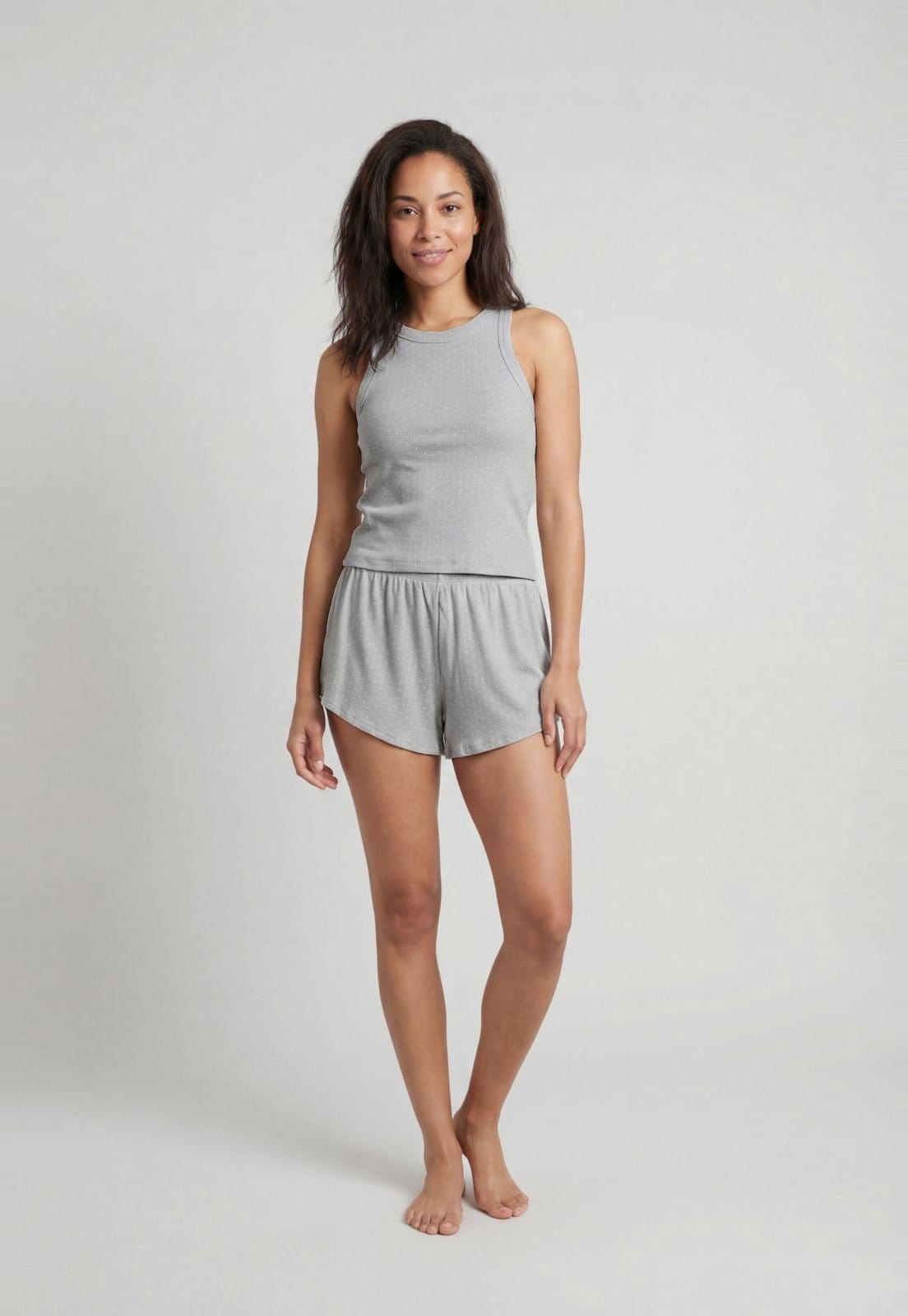 Conjunto Pijama Feminino Hering Decote Redondo