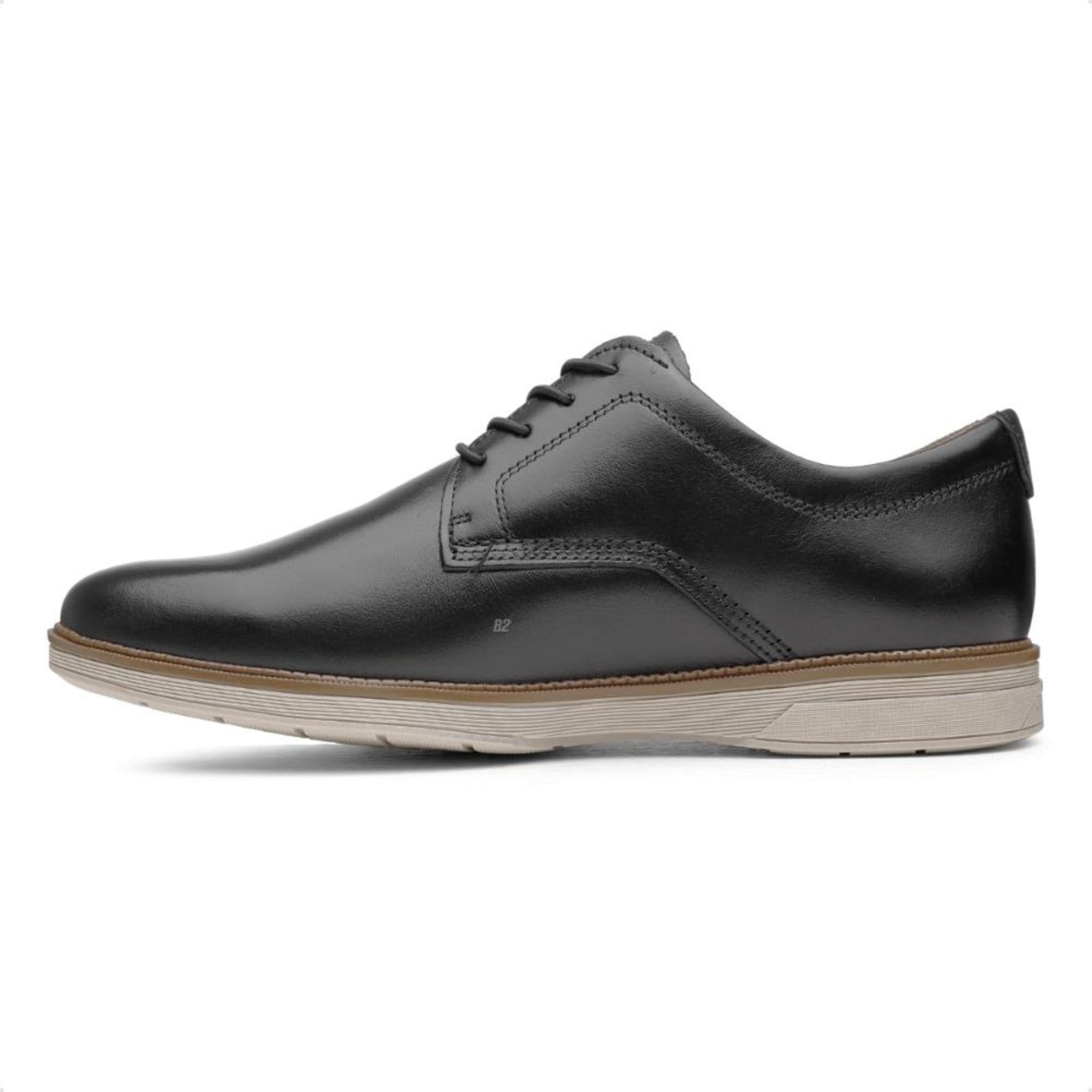 Vista 2 Sapato Pegada Cardiff Casual Masculino PEGADA preto