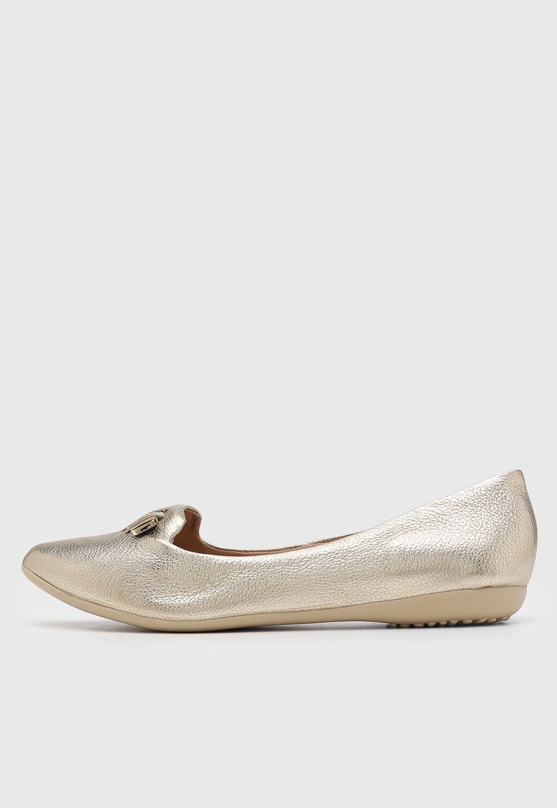 Sapatilha Feminina Bottero Metalizada Dourada