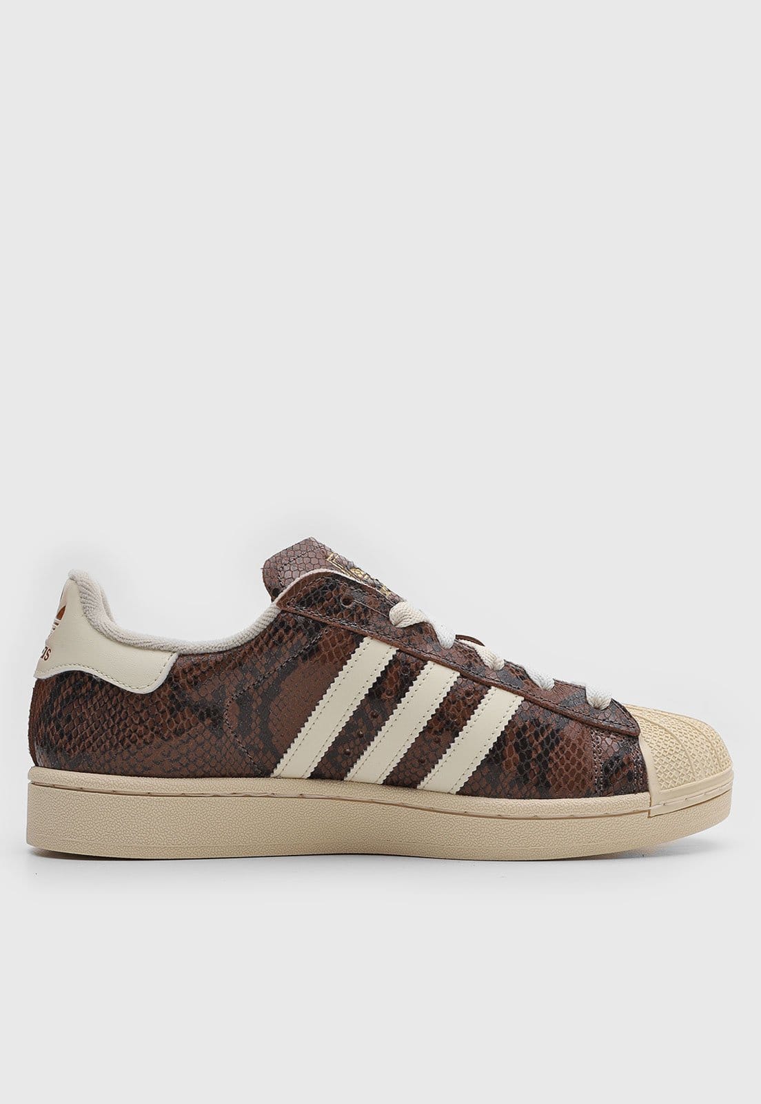Vista 2 Tênis adidas Originals Superstar II Texturizado adidas Originals marrom