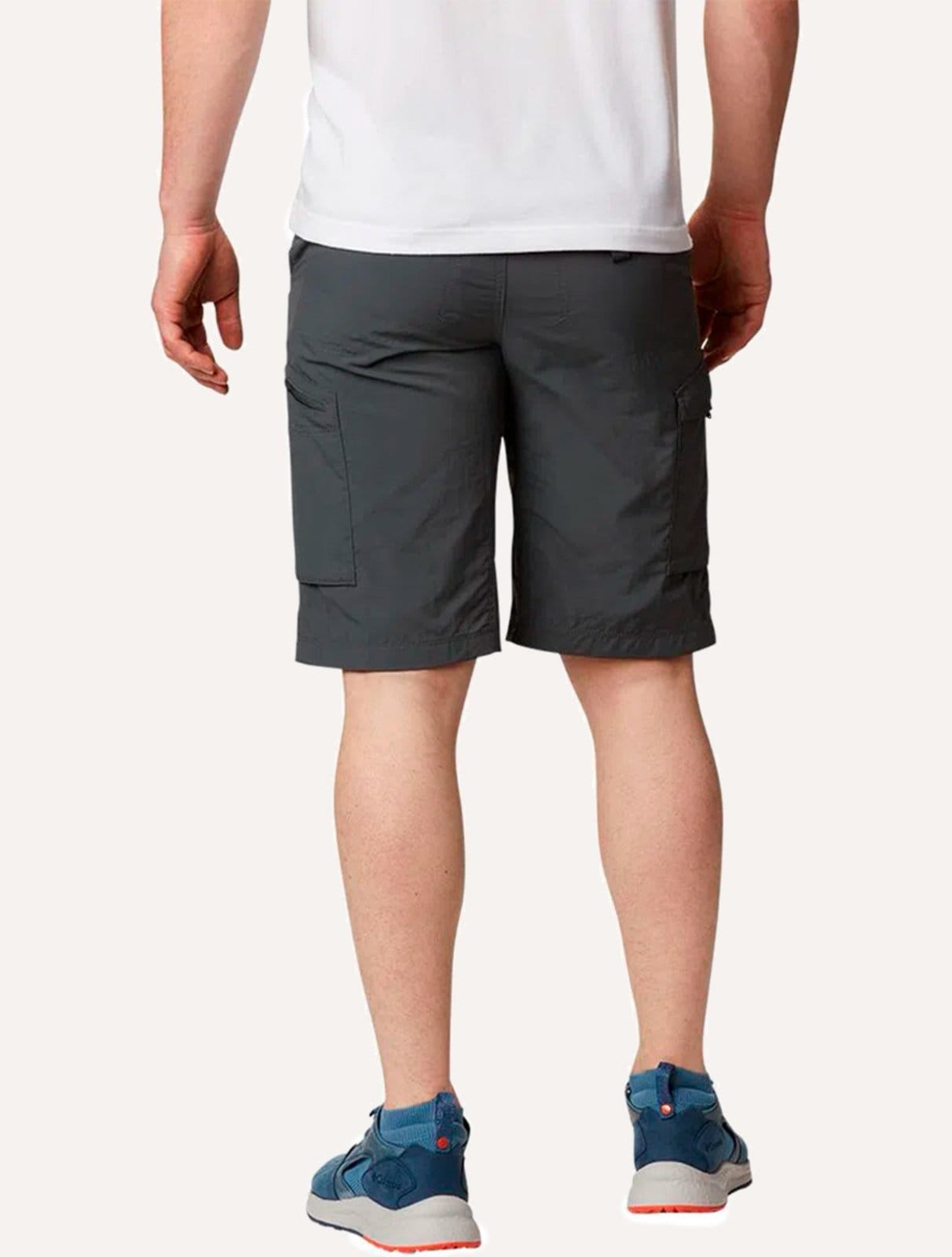 Vista 2 Bermuda Columbia Masculina Cargo Silver Ridge Cinza Escuro Columbia cinza silver