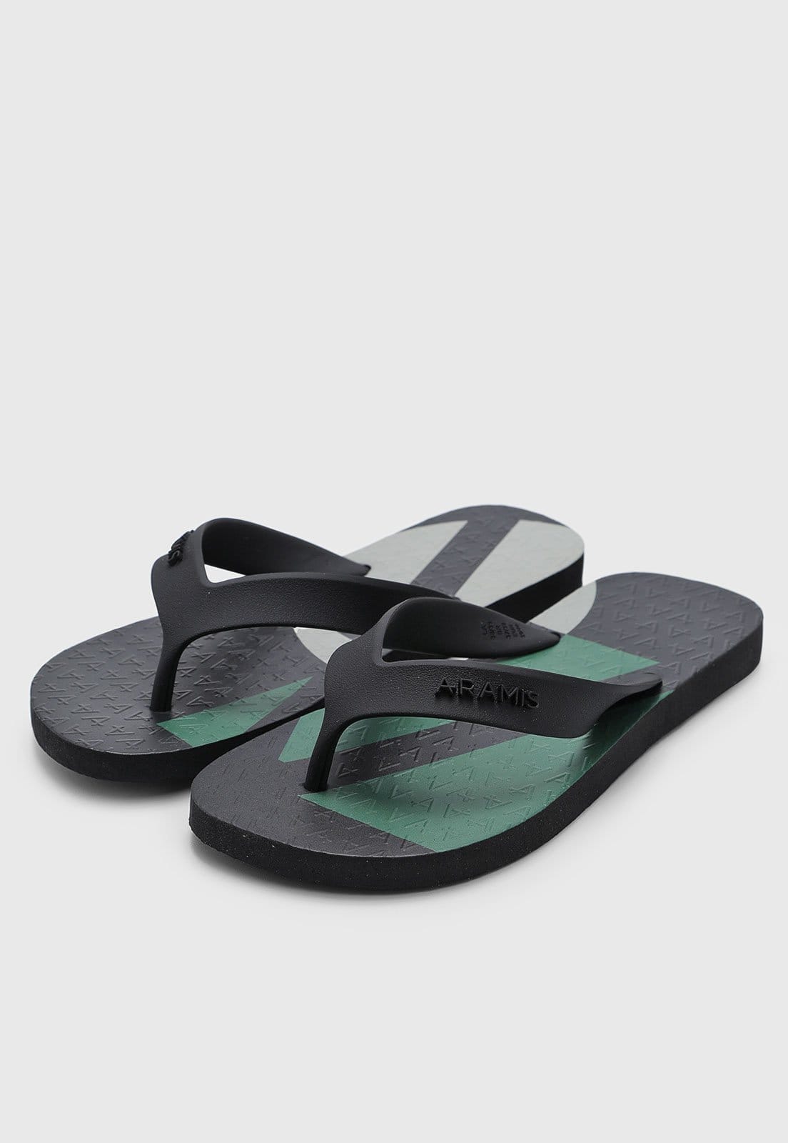 Vista 2 Chinelo Masculino Aramis Bloc A 2 Aramis preto