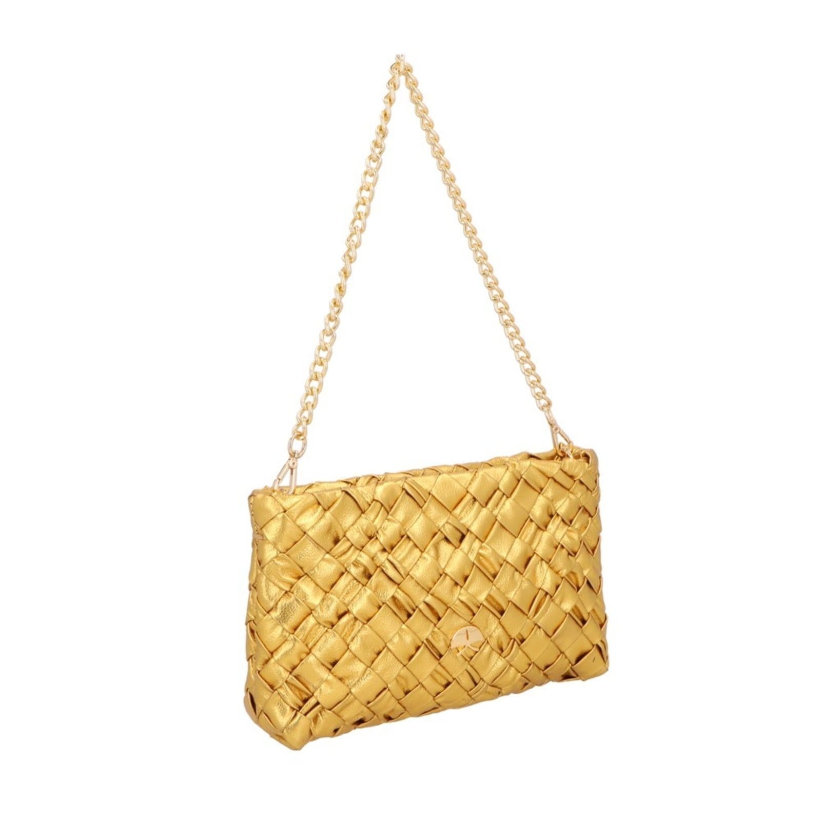 Vista 2 Bolsa Luiza Barcelos 77771260 Luiza Barcelos dourado