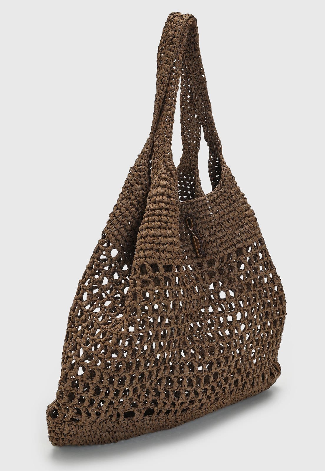 Vista 2 Bolsa Feminina Santa Lolla Tramada Santa Lolla bege