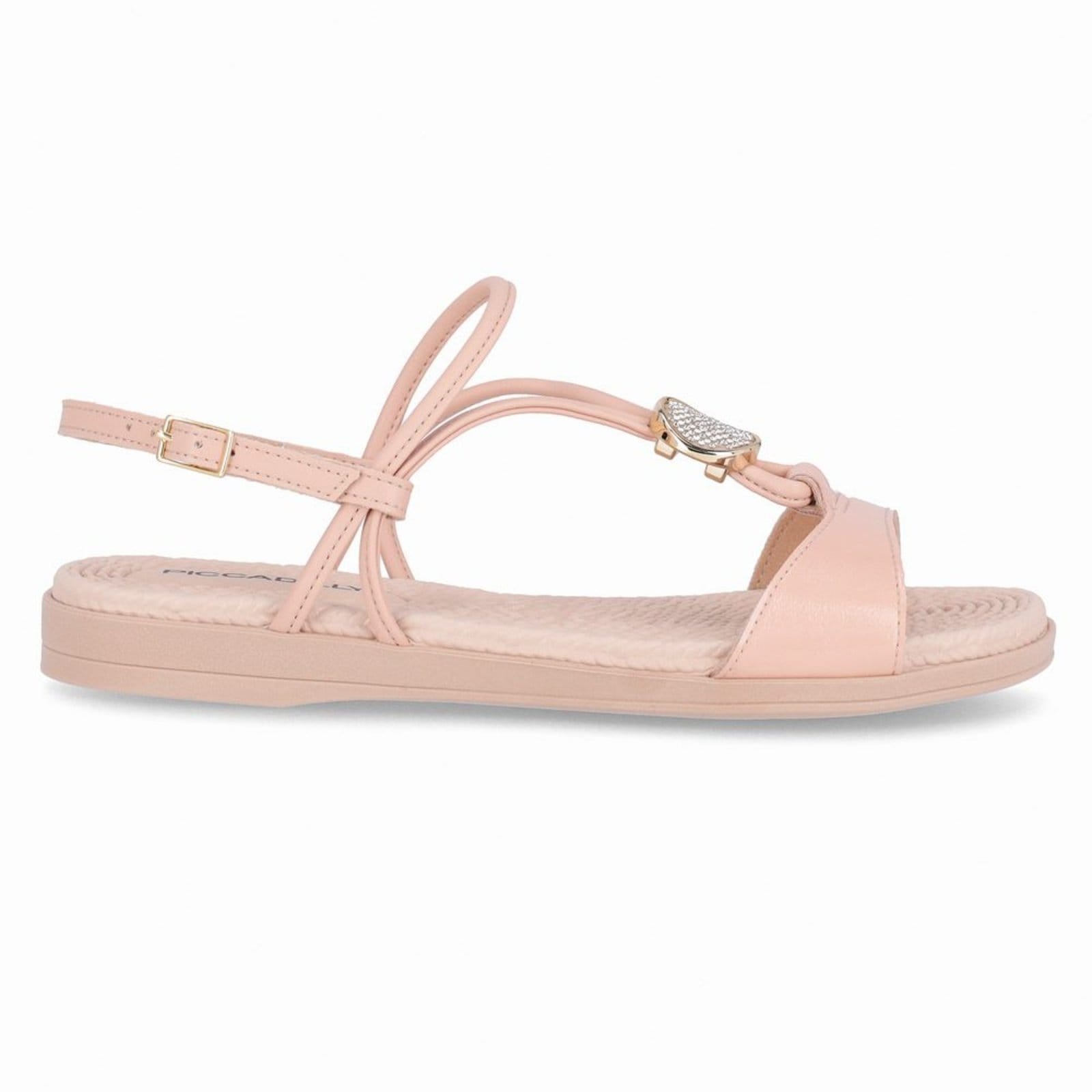 Sandália Rasteirinha Adla Rose