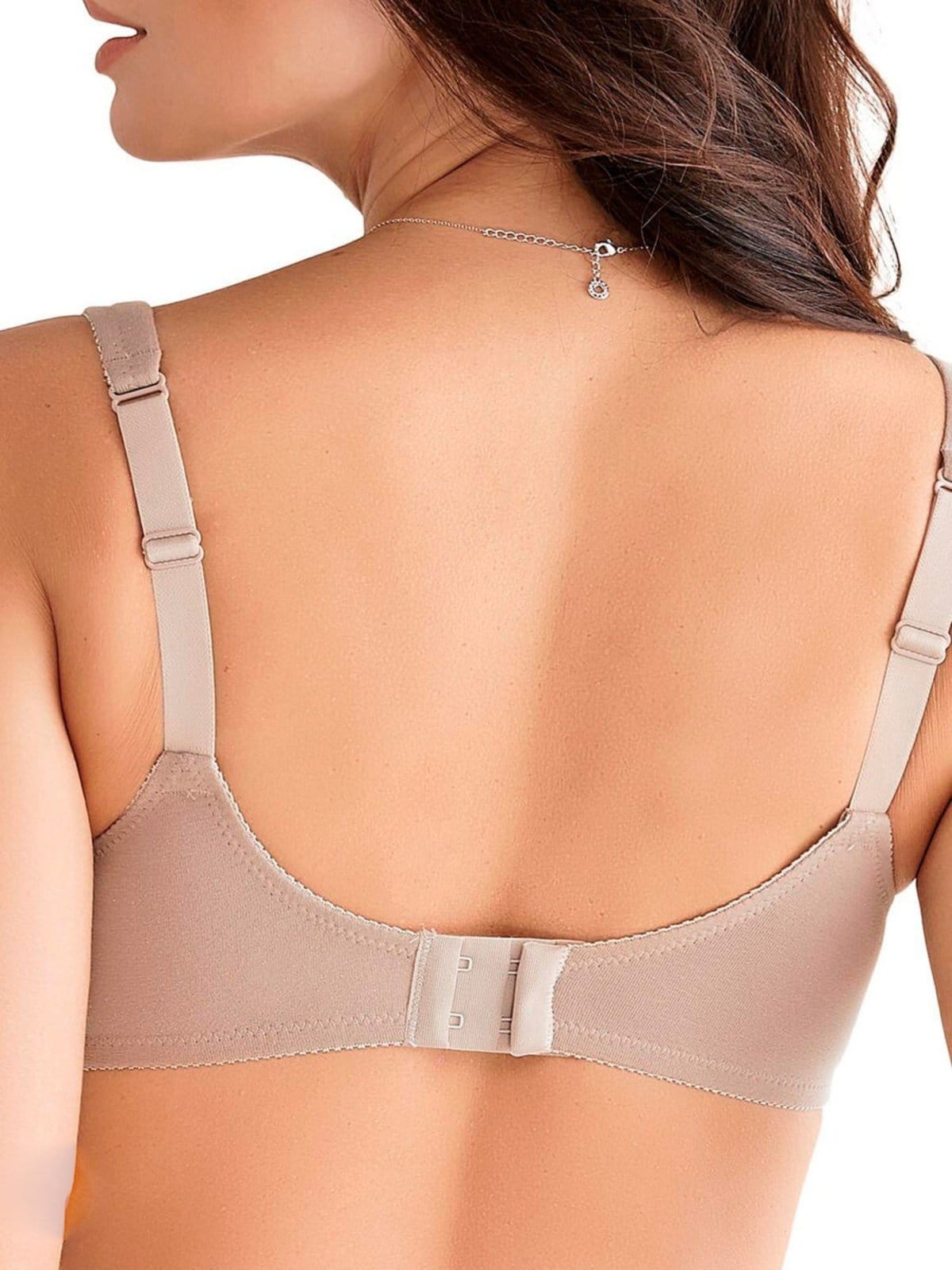 Vista 2 Sutiã sem Aro e sem Bojo N Triumph 301 Classic 24333 Taça B Triumph bege