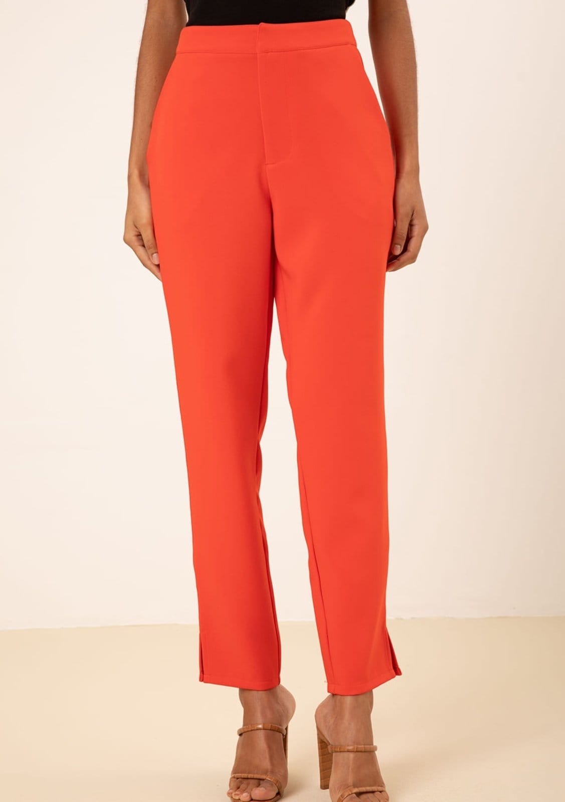 Vista 2 Calça Maria Valentina Skinny Alta Maria Valentina rosa