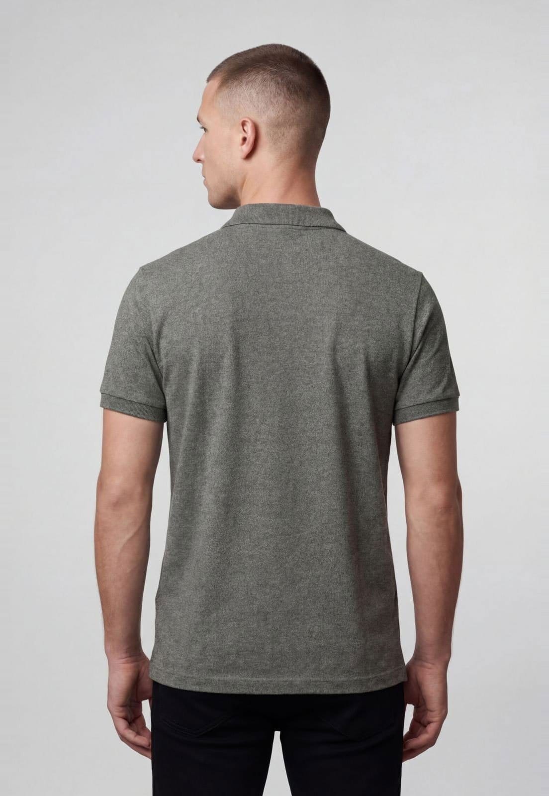 Vista 2 Polo Masculina Aramis Zíper Aramis verde