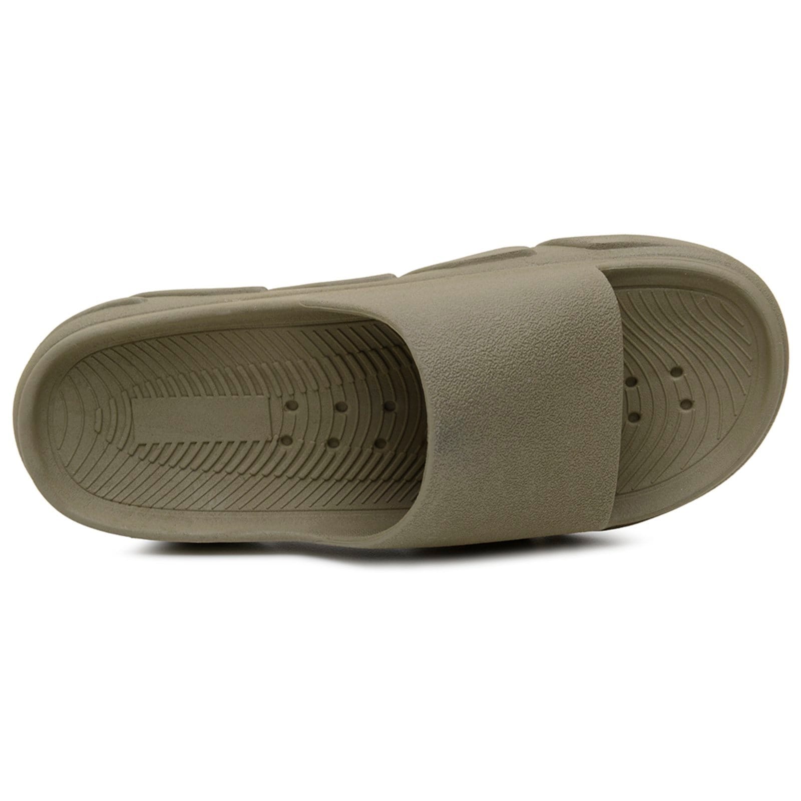 Vista 2 Chinelo Masculino Veritimo Slide Casual Nuvem Macio Confortável Estiloso Moderno Veritimo verde militar