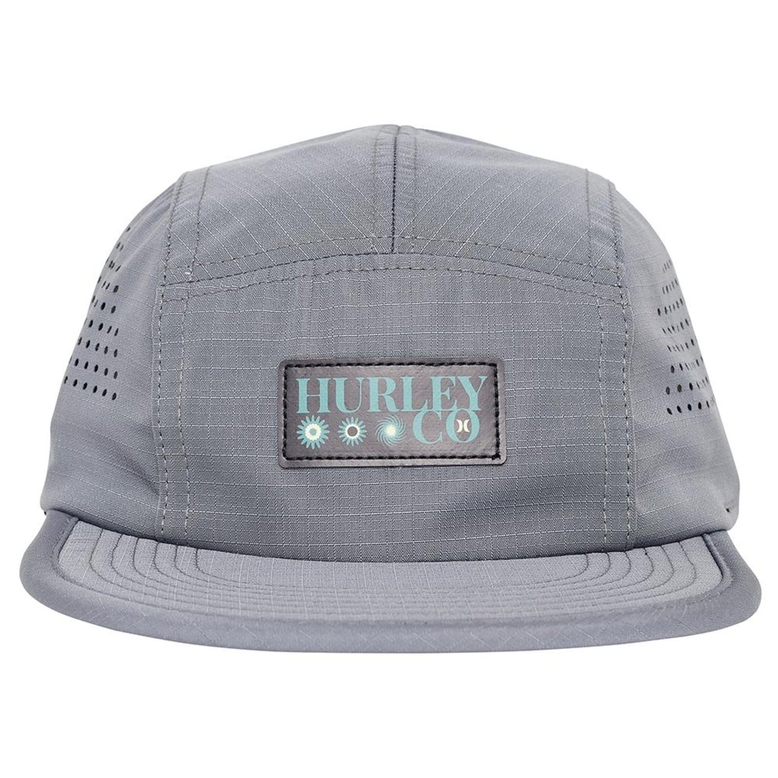 Boné Hurley Aba Reta Five Simple SM26 Chumbo