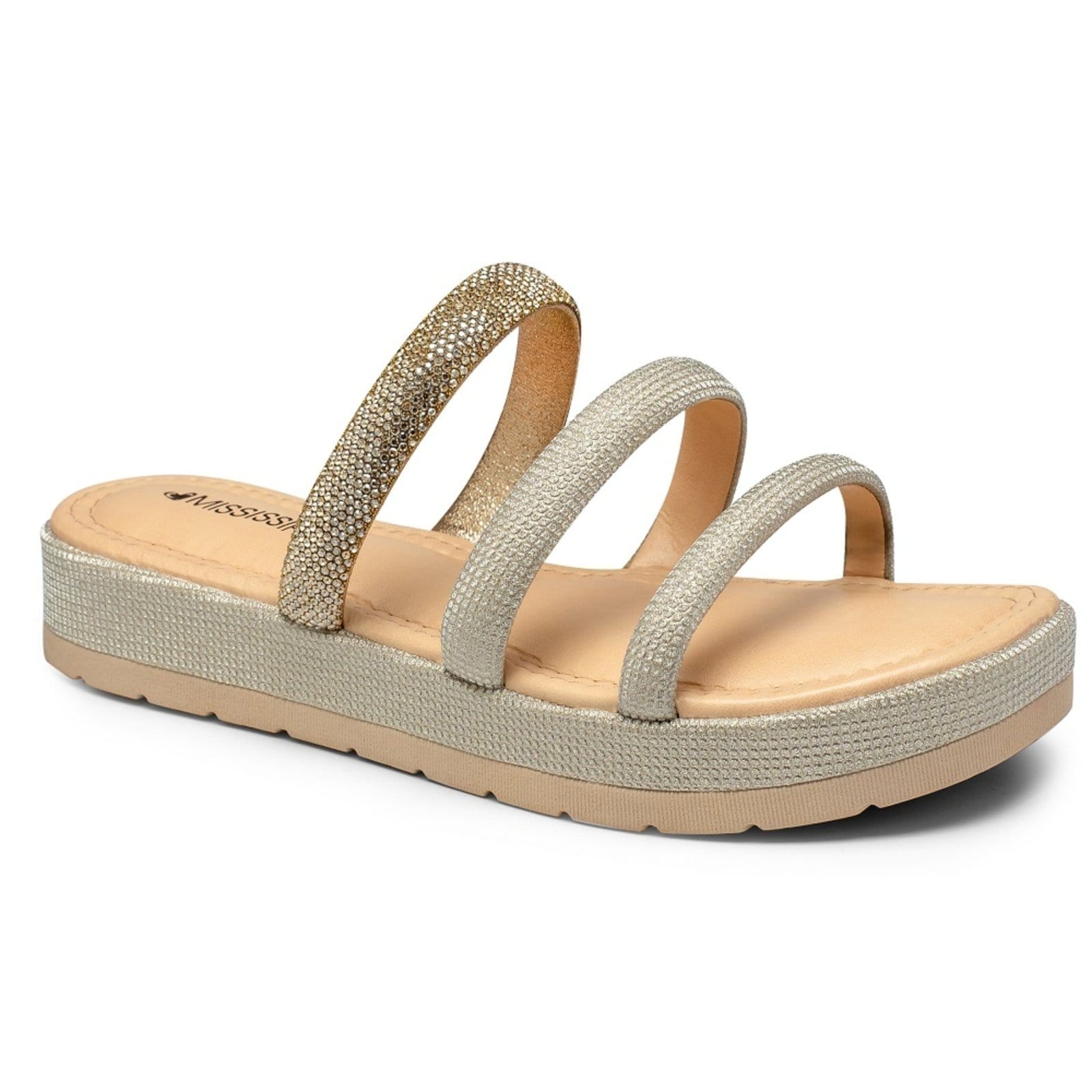 Tamanco Flatform Mississipi MB811 Feminino