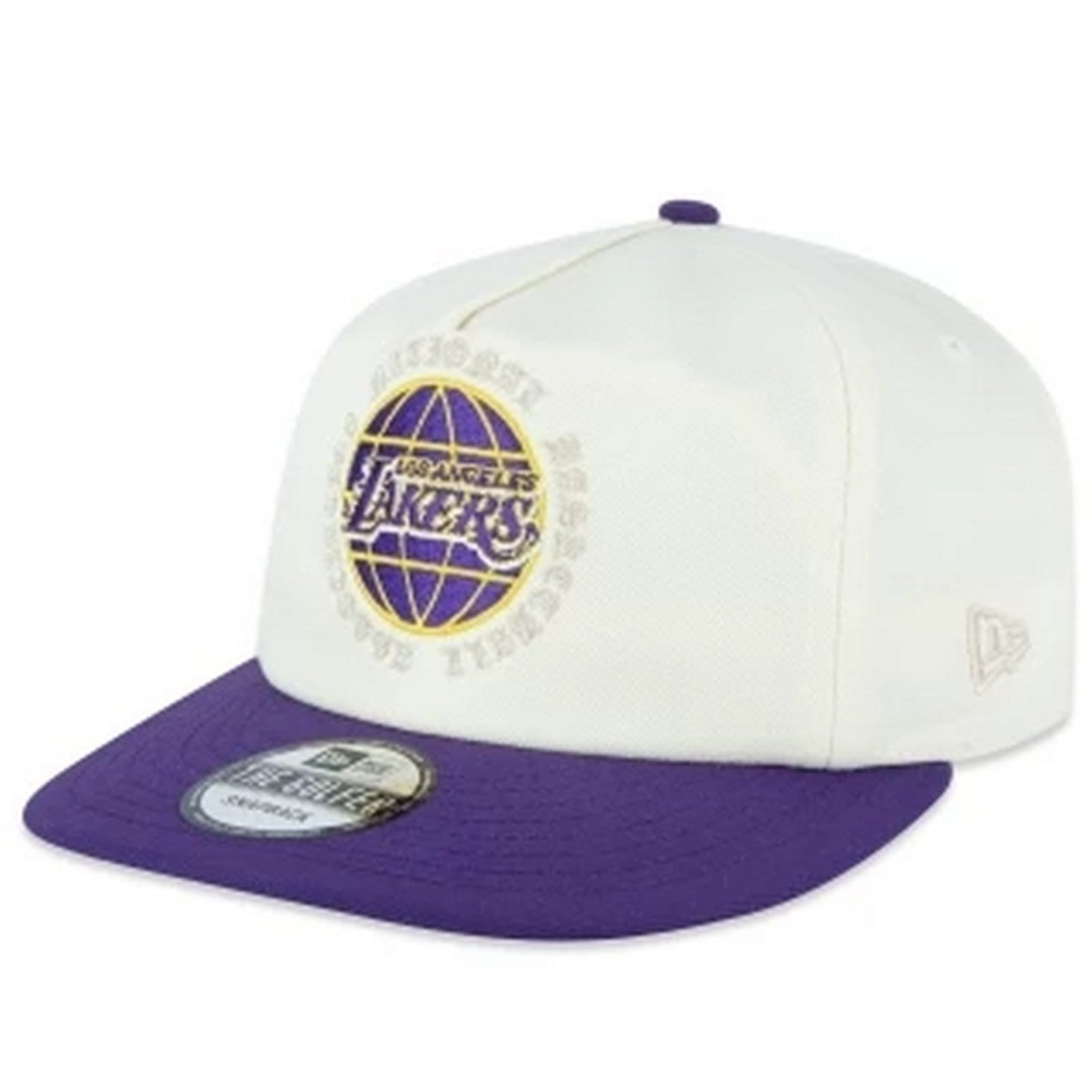 Boné New Era THE GOLFER Los Angeles Lakers NBA Off White