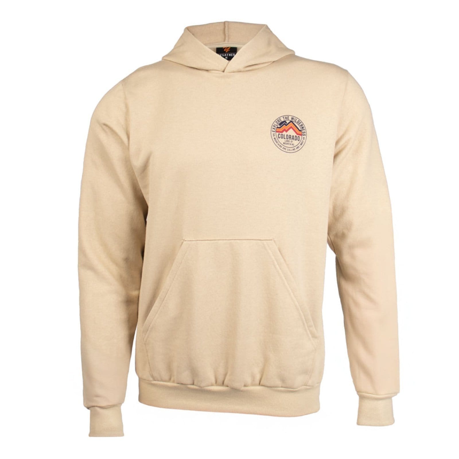 Moletom Masculino Desayner Capuz Estampa Colorado