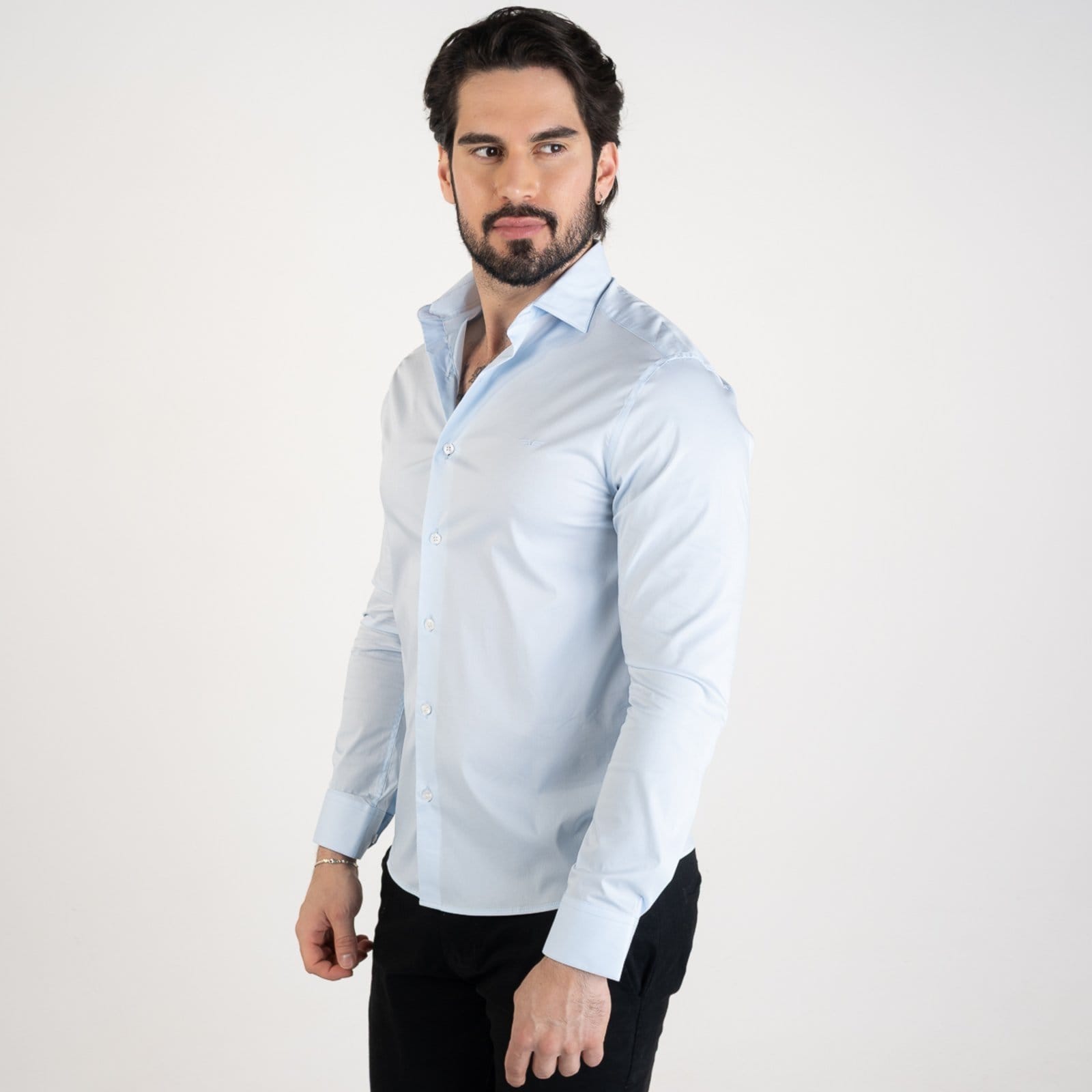 Vista 2 Camisa Ellus New Italian Claro Ellus azul