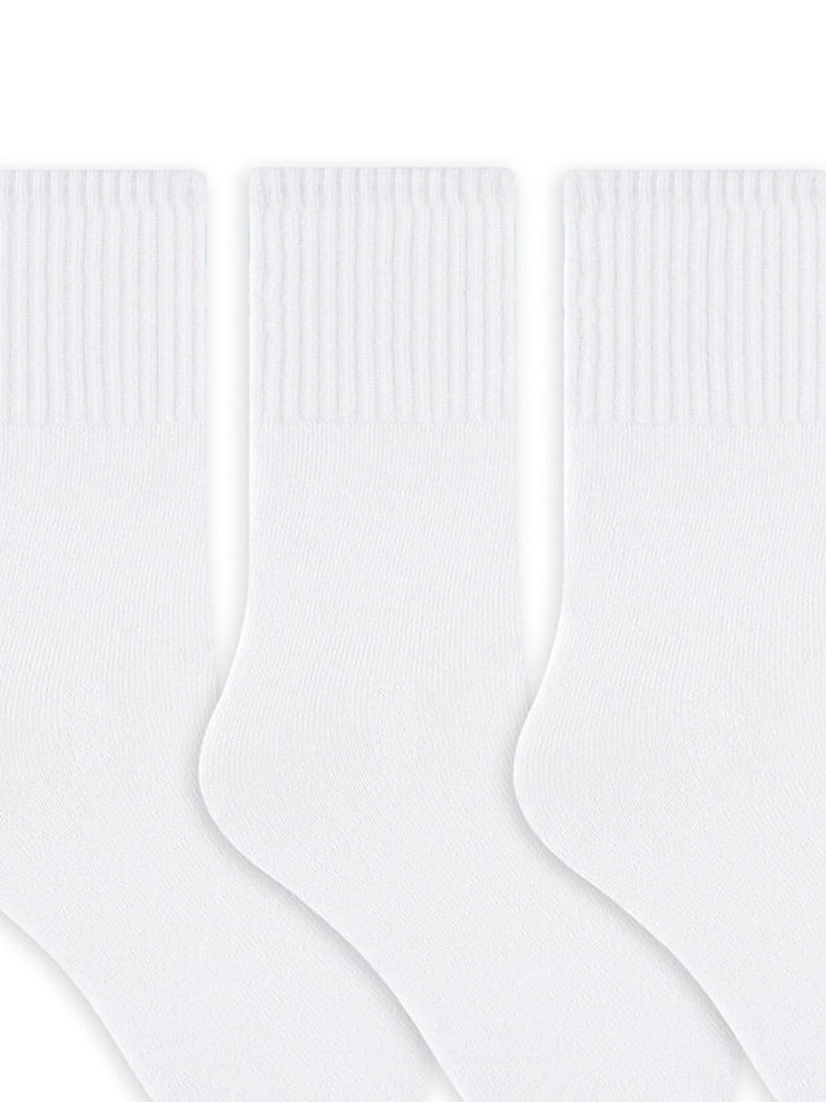 Vista 2 Kit Com 3 Meias Cano Longo Selene SELENE branco
