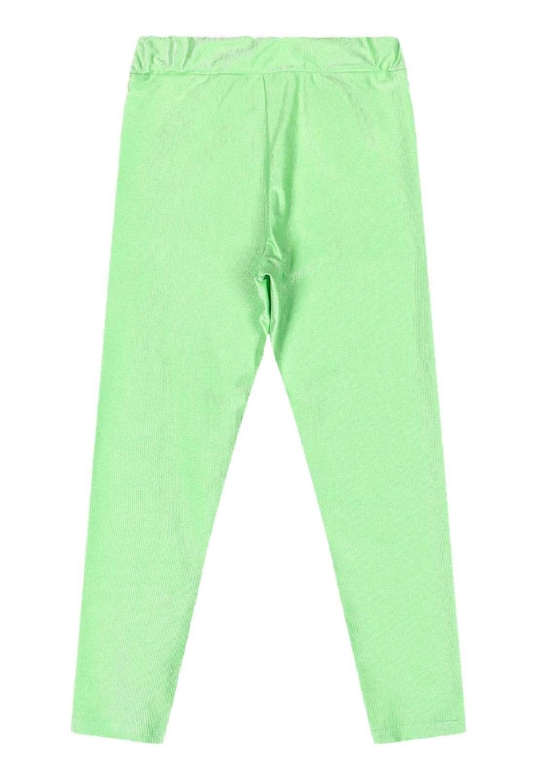 Vista 2 Infantil - Legging Move para Menina Quimby Quimby verde