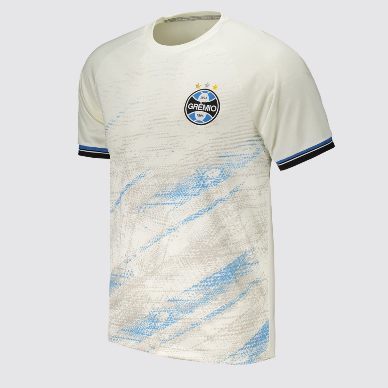 Vista 2 Camisa Grêmio Grain Off-White Betel branco white