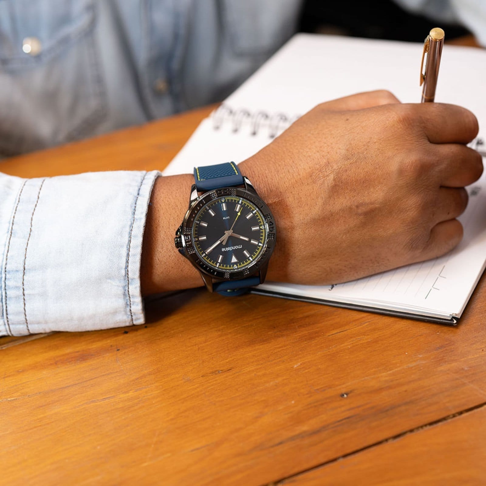 Relógio Masculino Esportivo Silicone Preto - 2