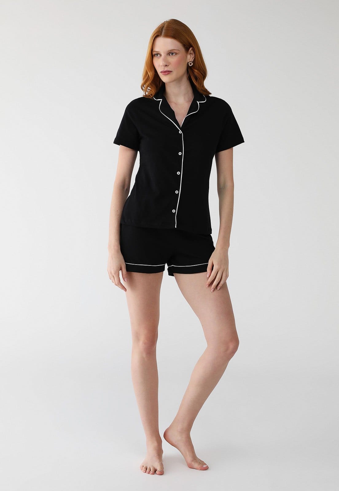 Conjunto de Pijama Hering Curto Americano