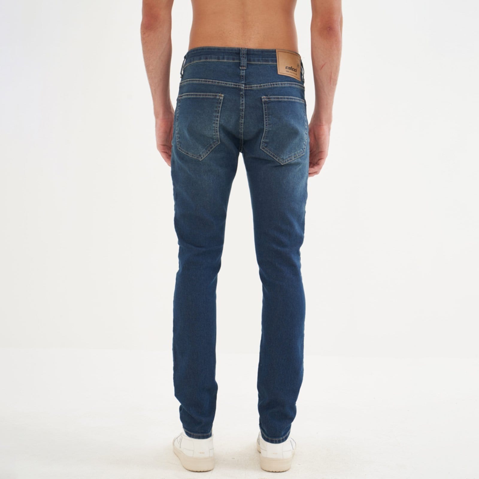 Vista 2 Calça Jeans Colcci Felipe Pr26 Masculino Colcci azul