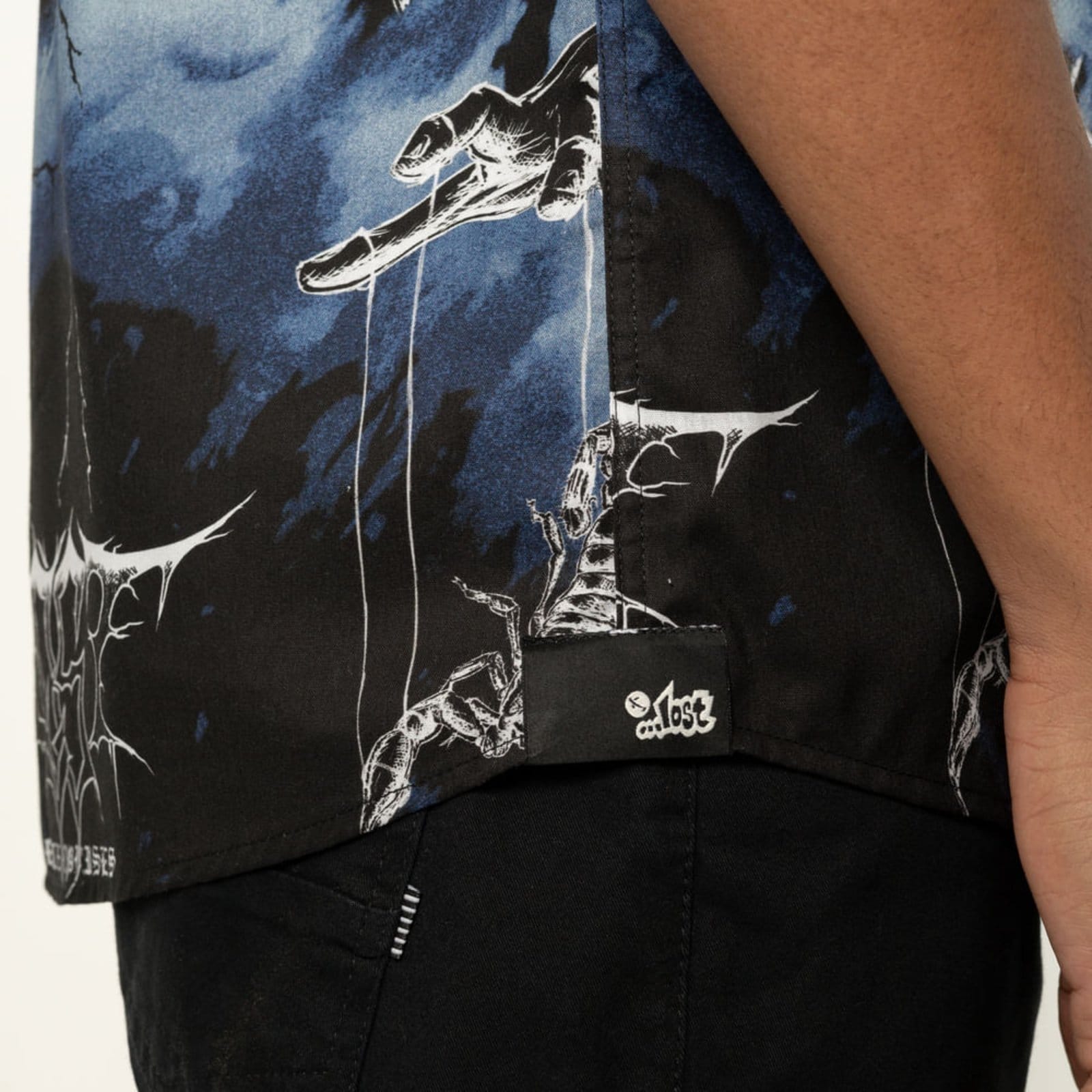 Vista 2 Camisa Lost Mc Lost azul