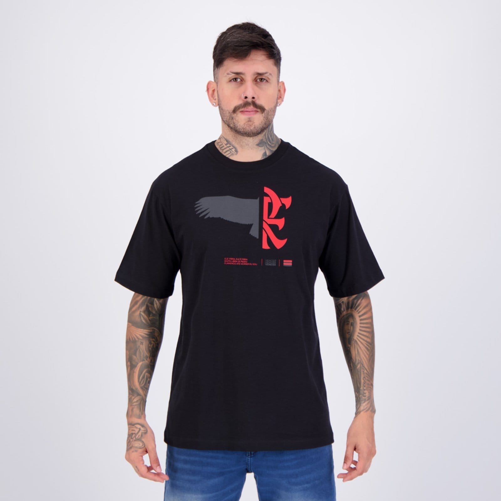 Camisa Flamengo Fluxo Preta