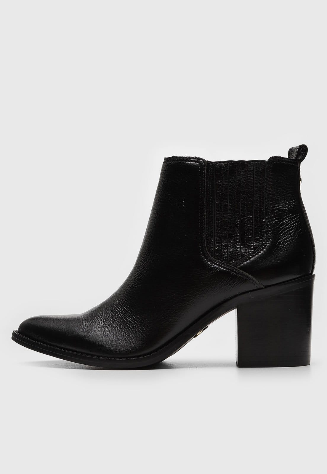 Bota Chelsea Jorge Bischoff Cano Curto Preta